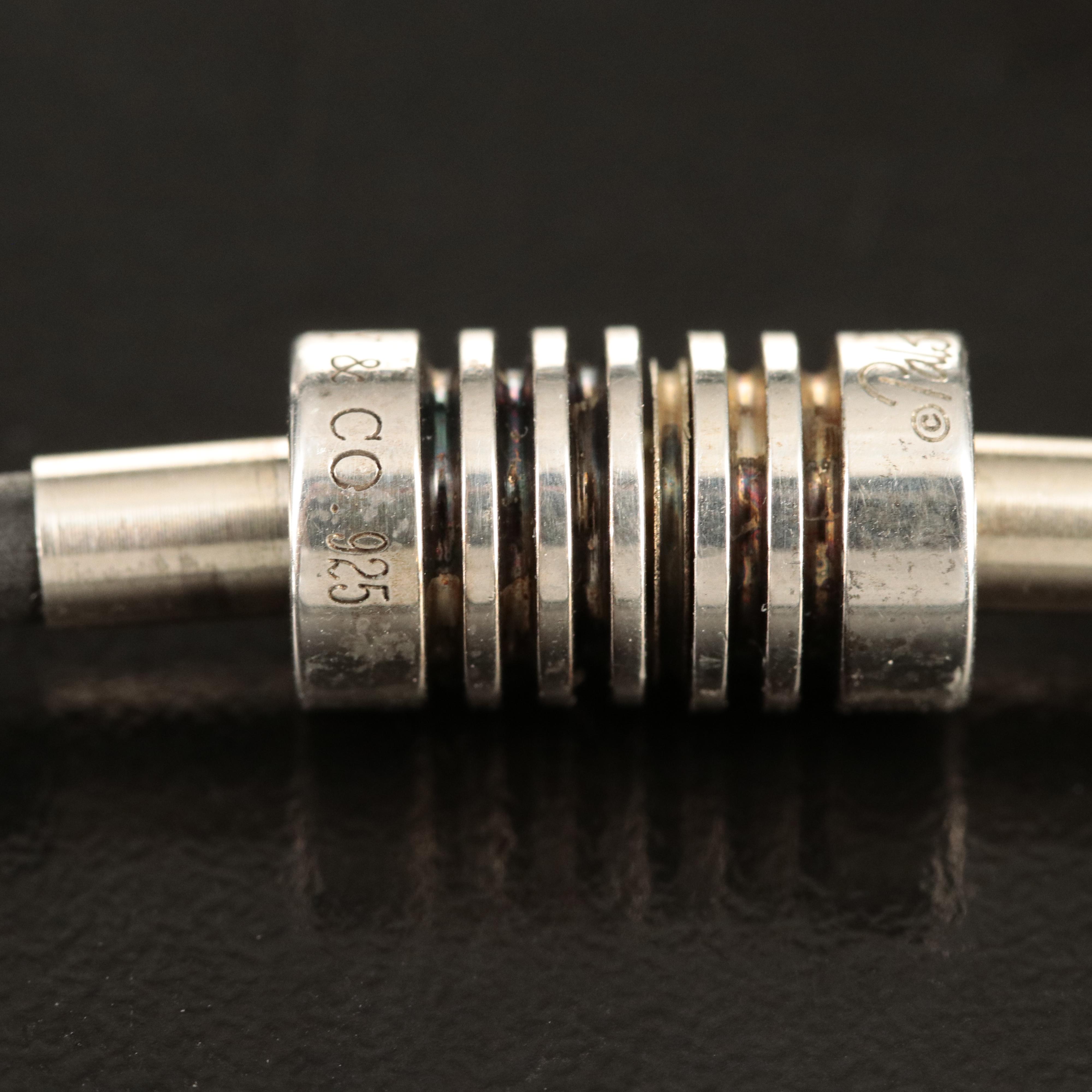 Paloma Picasso for Tiffany & Co. "Groove" Sterling Bracelet