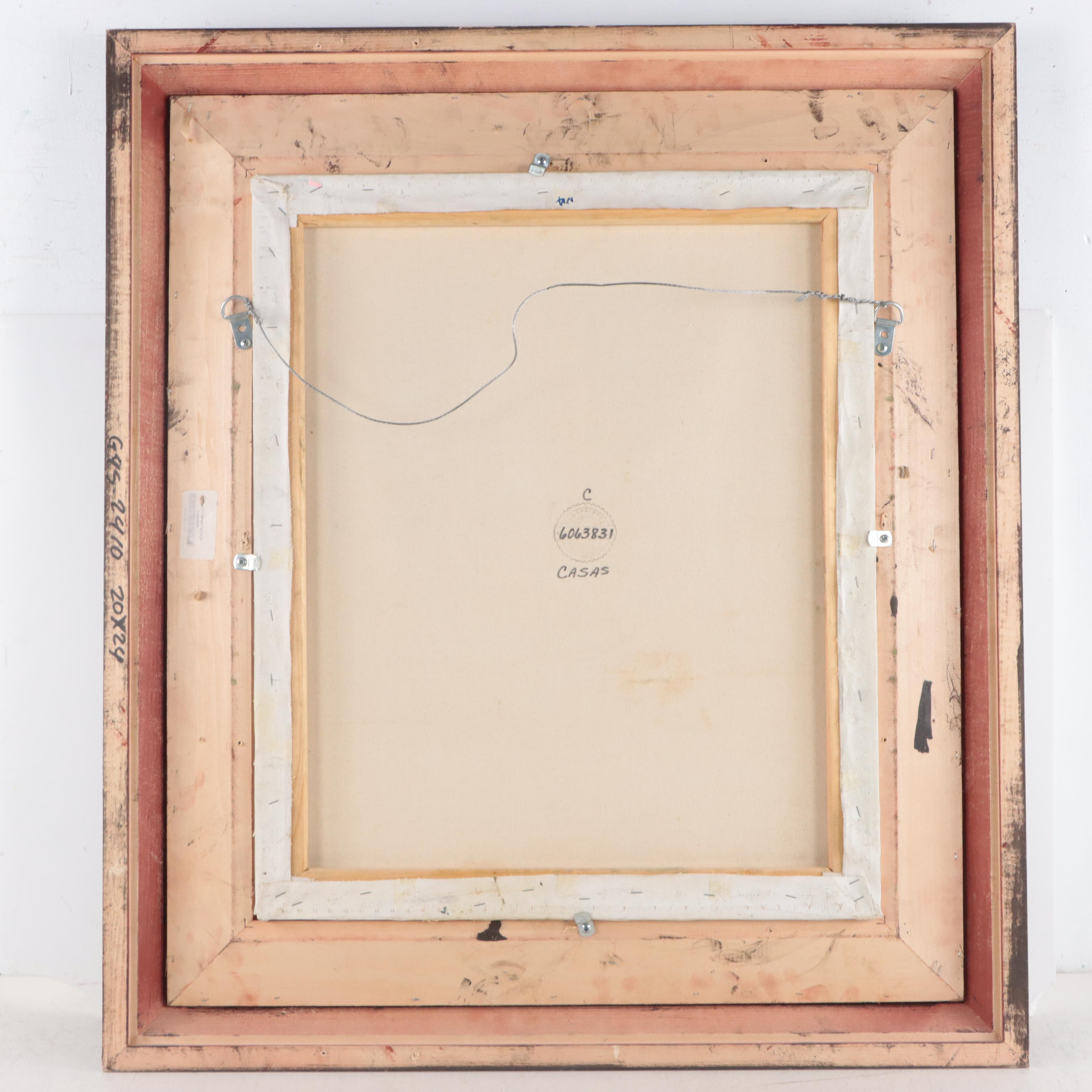 Oil Painting After Max Weber "Rush Hour, New York"