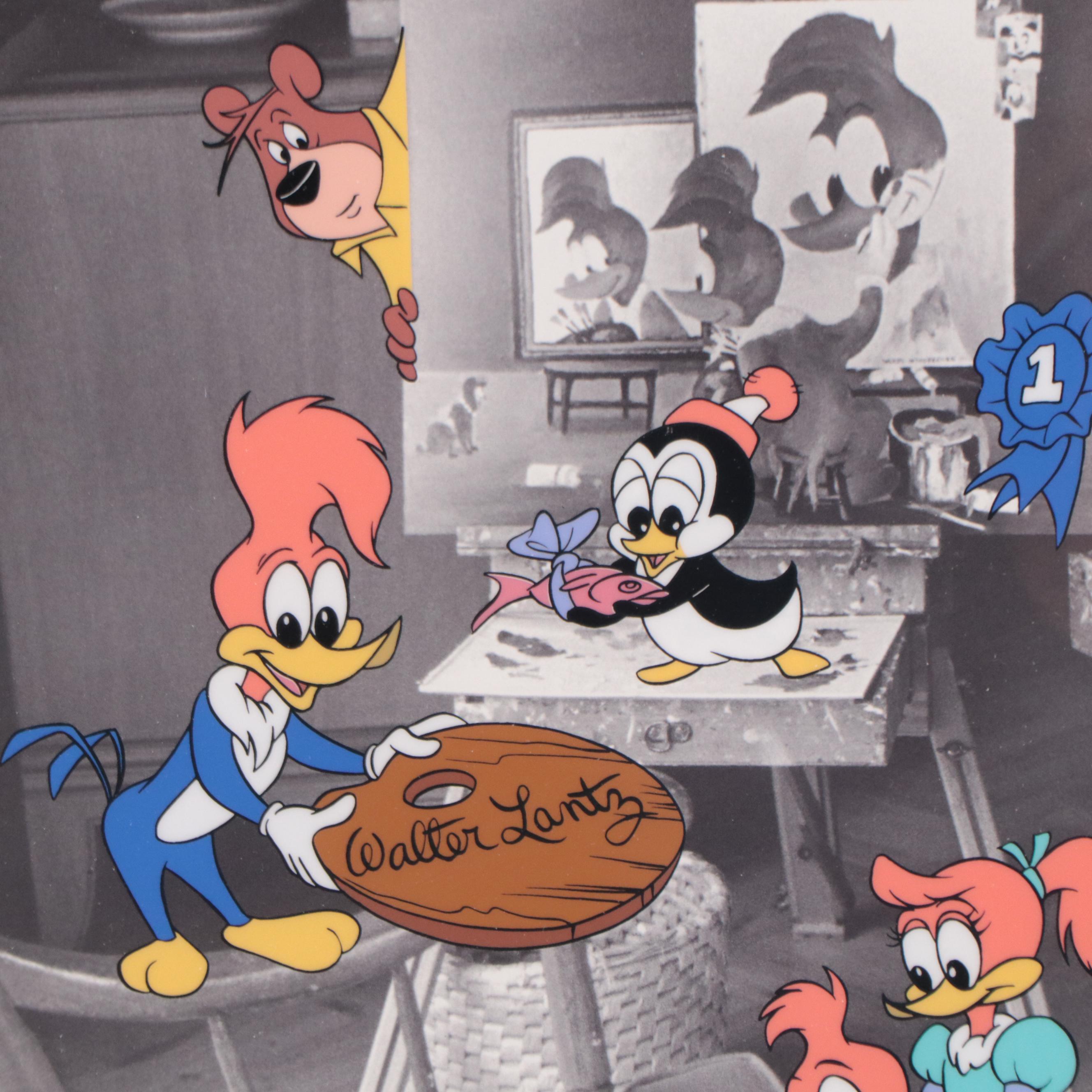 Walter Lantz Productions Sericel "We Miss You, Boss," 1994