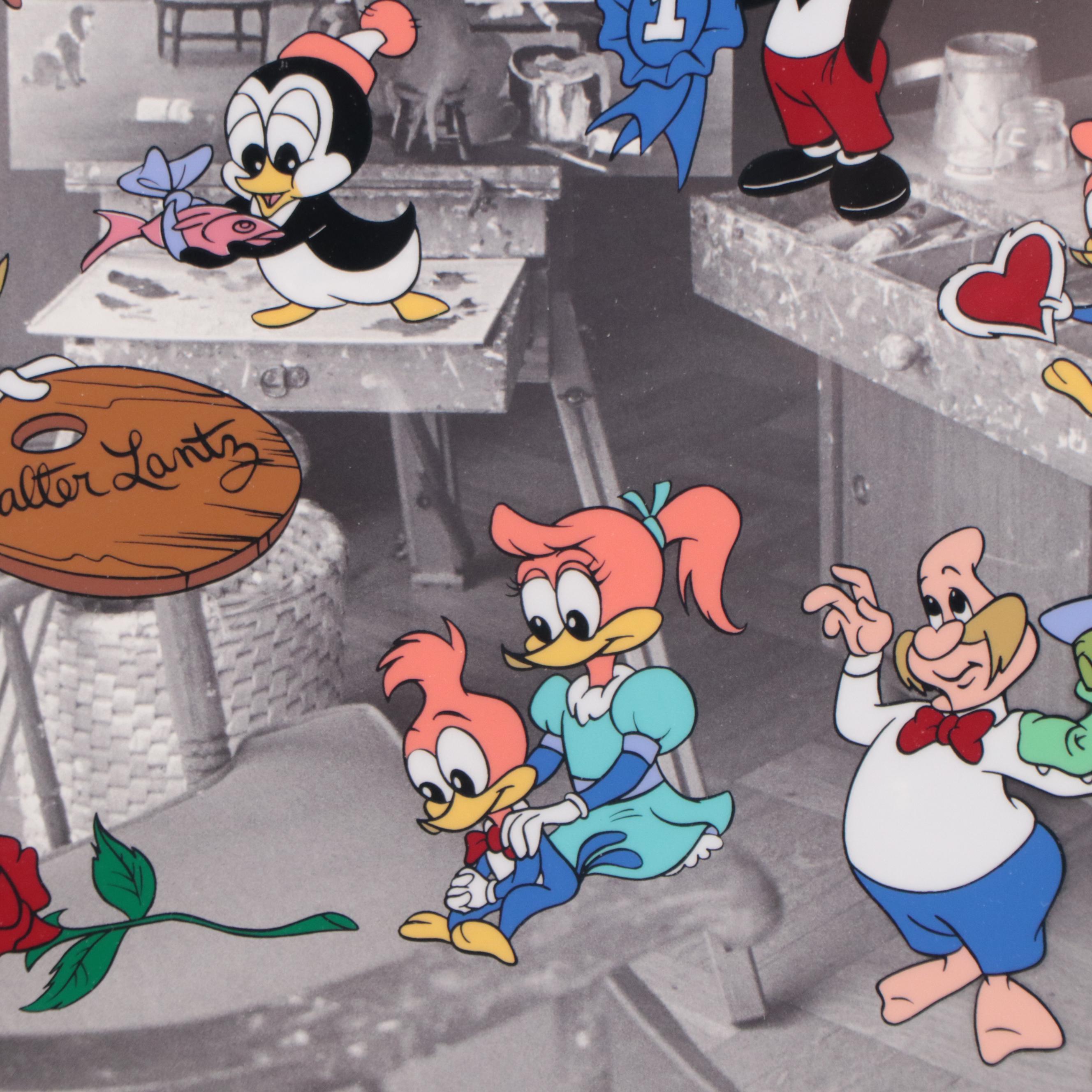 Walter Lantz Productions Sericel "We Miss You, Boss," 1994