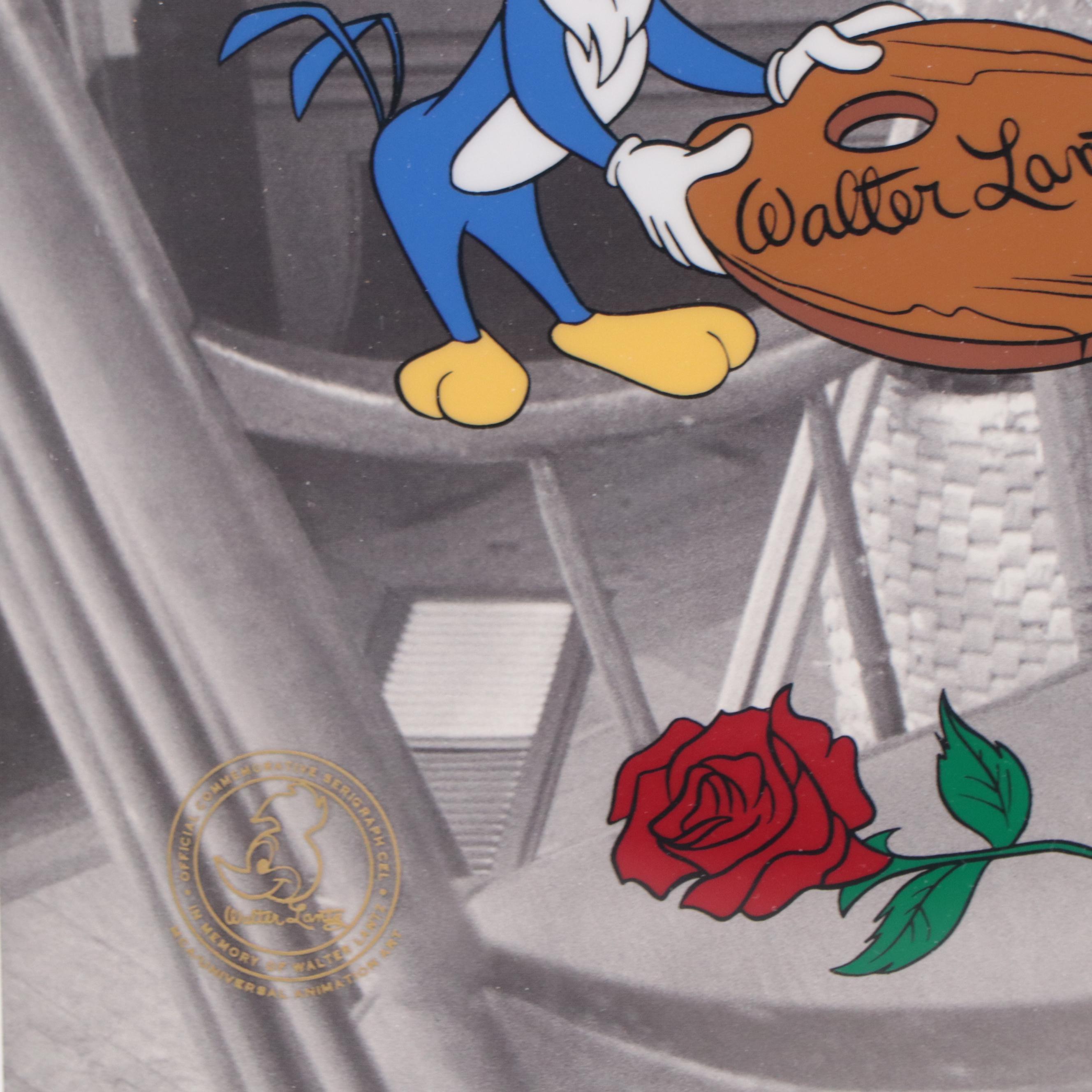 Walter Lantz Productions Sericel "We Miss You, Boss," 1994