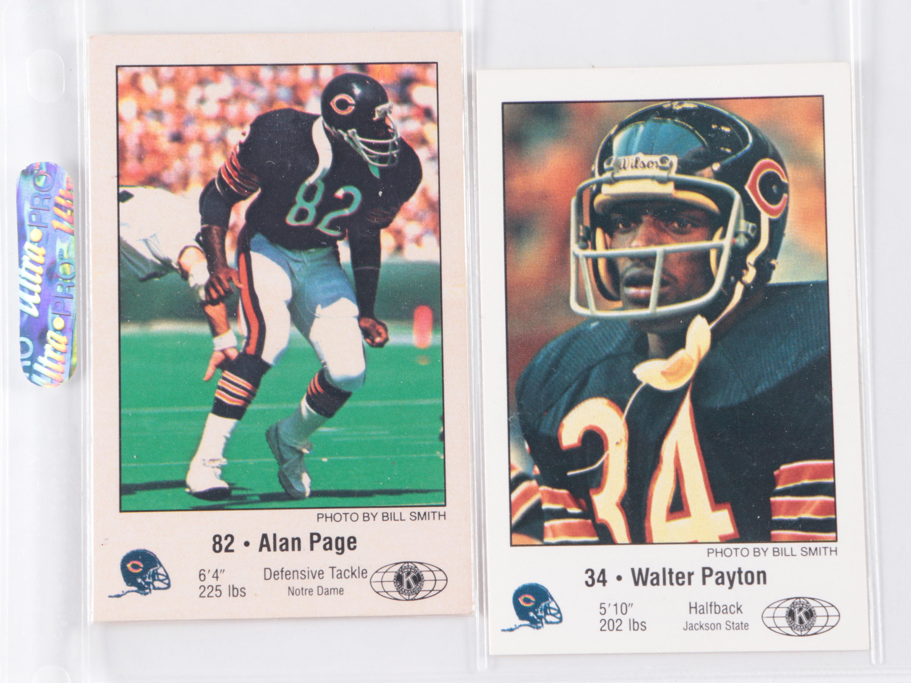 Ryan Signed, More Chicago Bears 1981 Kiwanis and 1985 McDonald's Football Cards