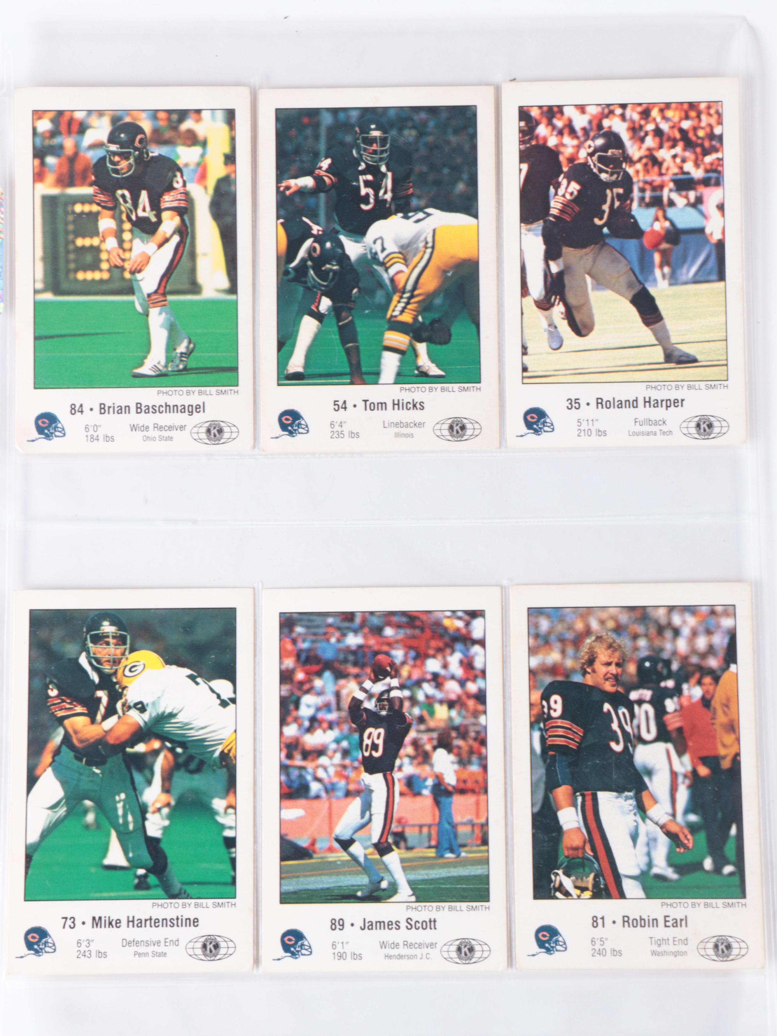 Ryan Signed, More Chicago Bears 1981 Kiwanis and 1985 McDonald's Football Cards