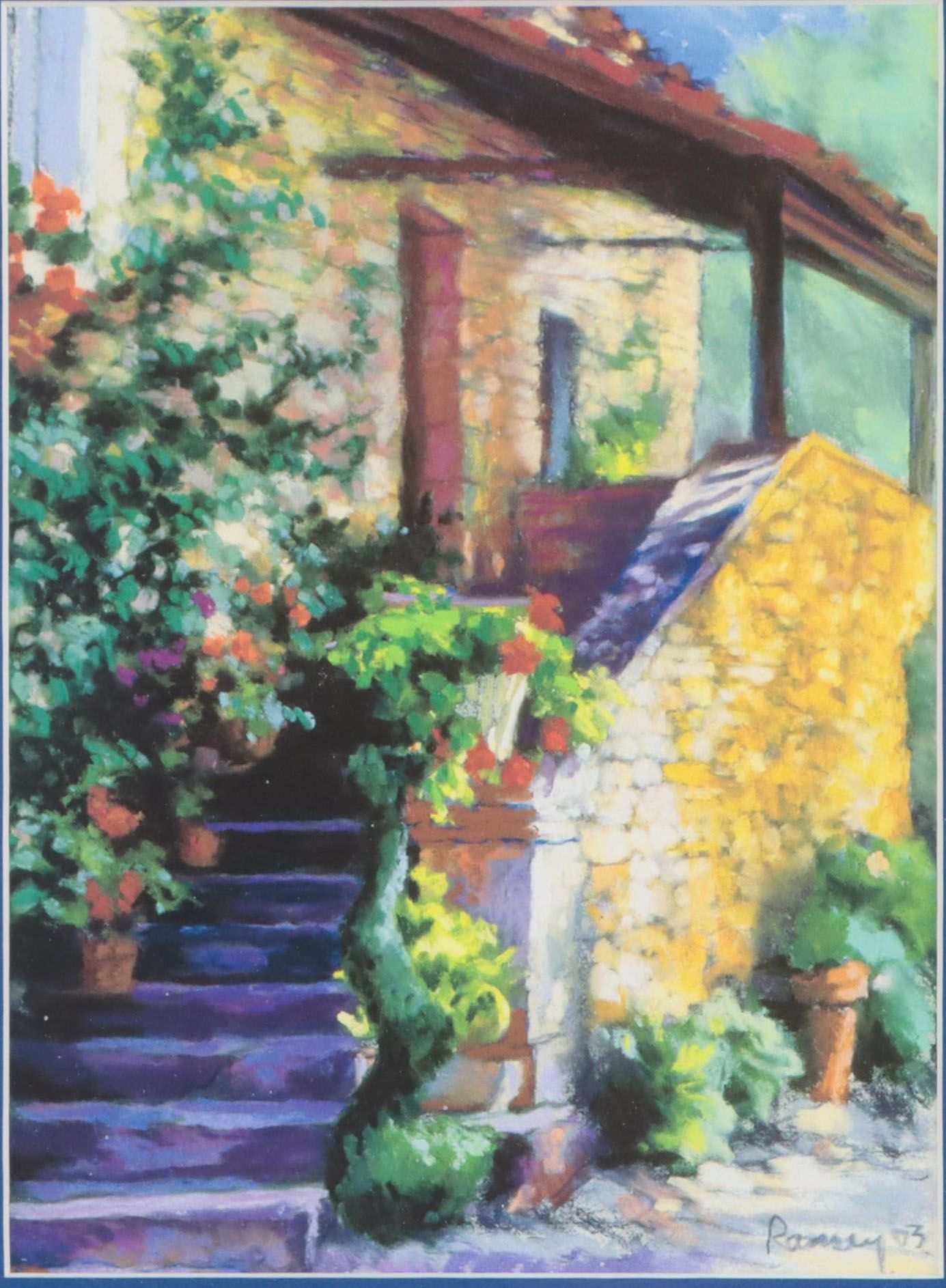 Giclée of Outdoor Staircase After Ramsey, 2003