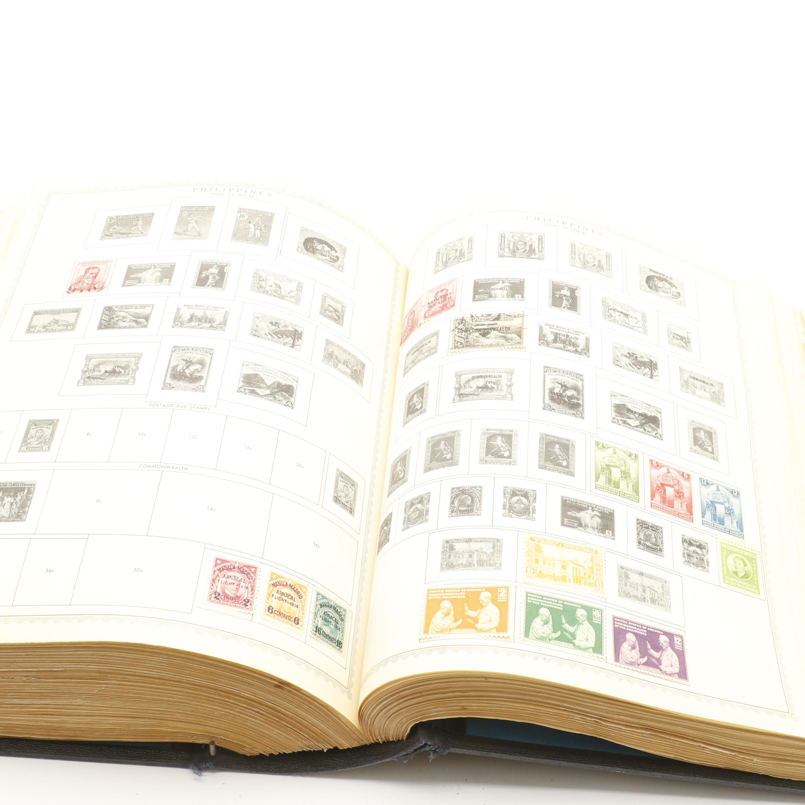 Eight Albums of Postage Stamps