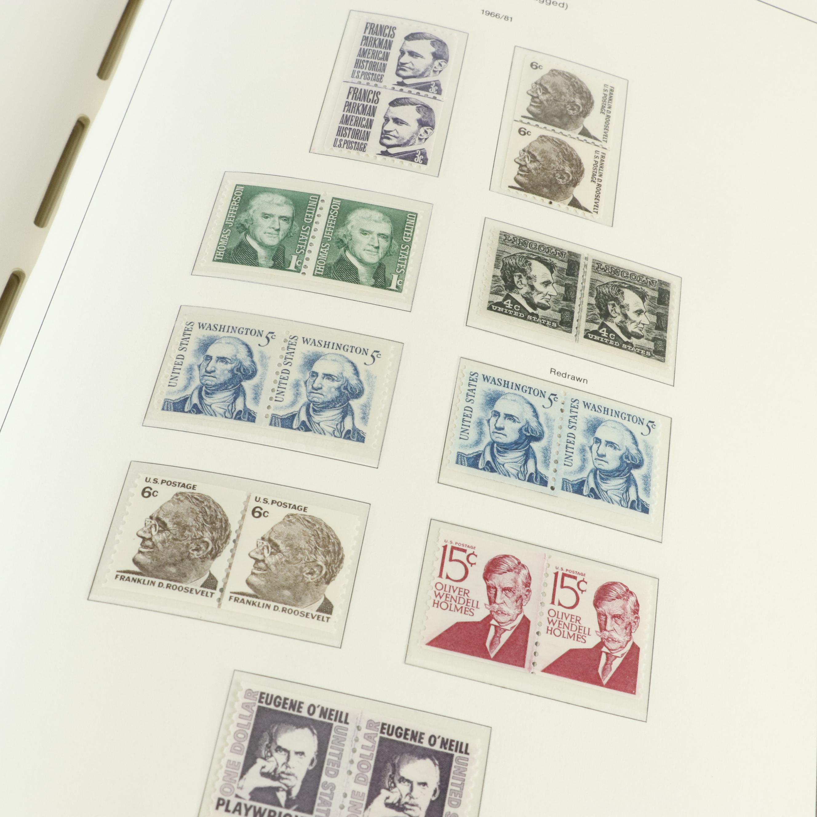 Eight Albums of Postage Stamps
