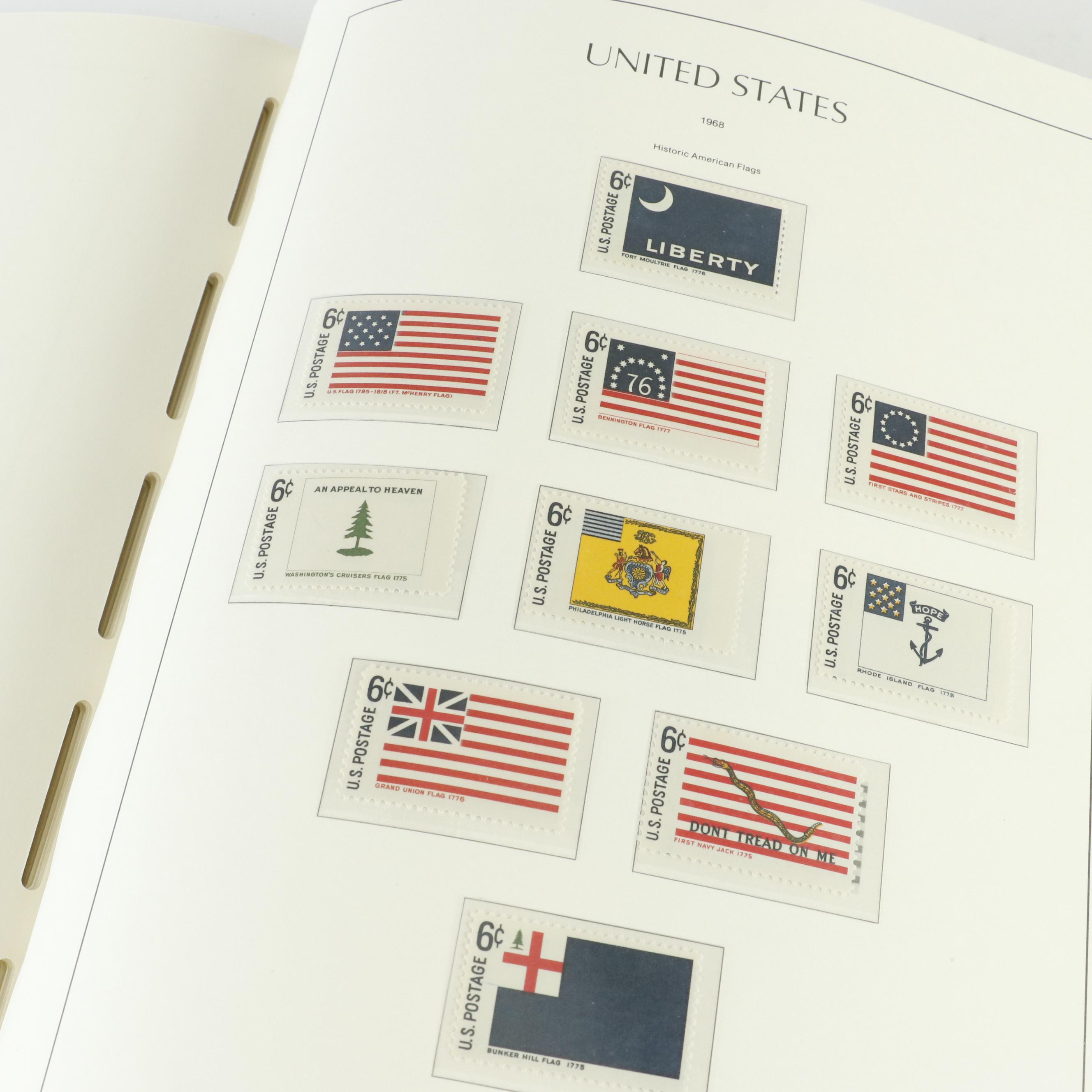 Eight Albums of Postage Stamps