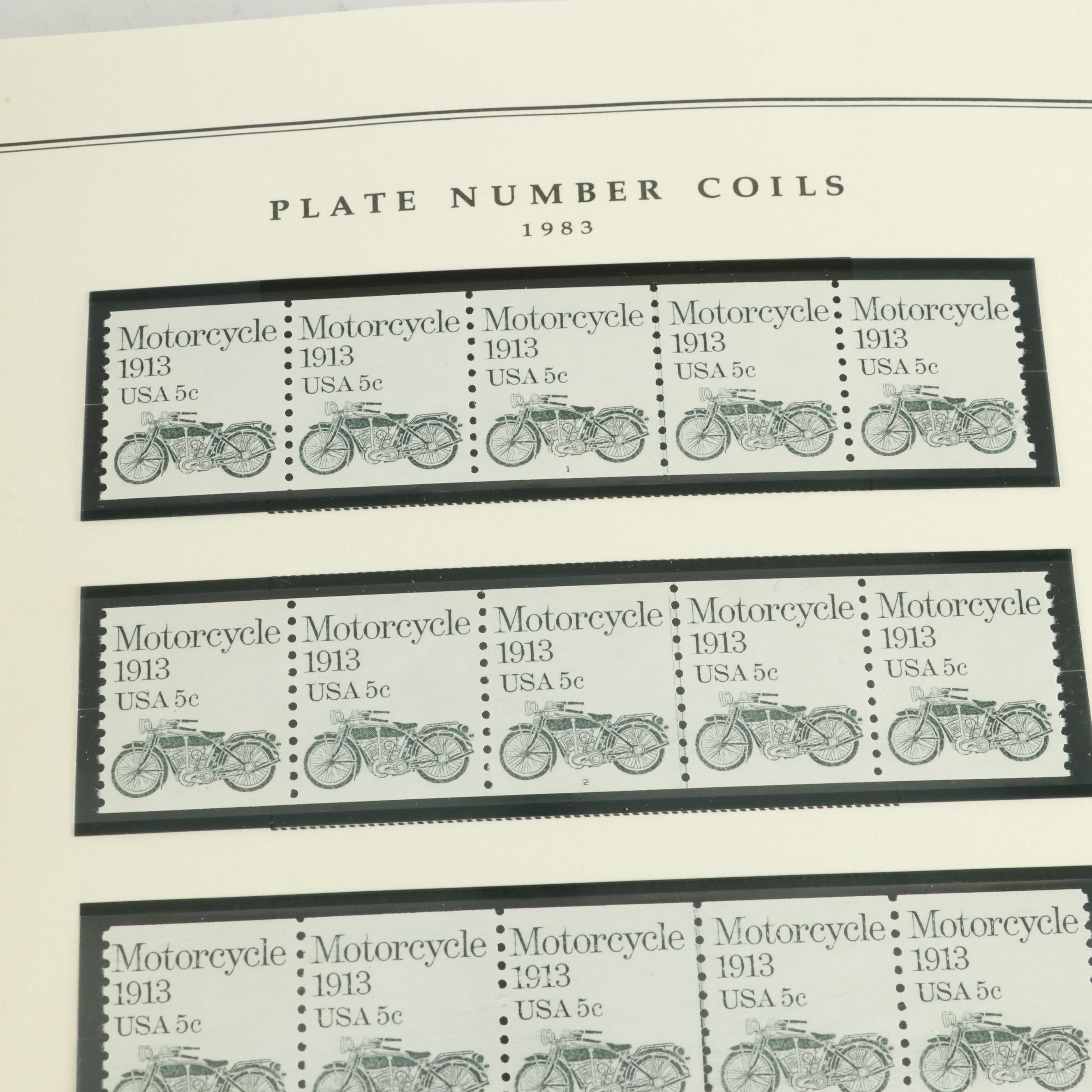 Eight Albums of Postage Stamps