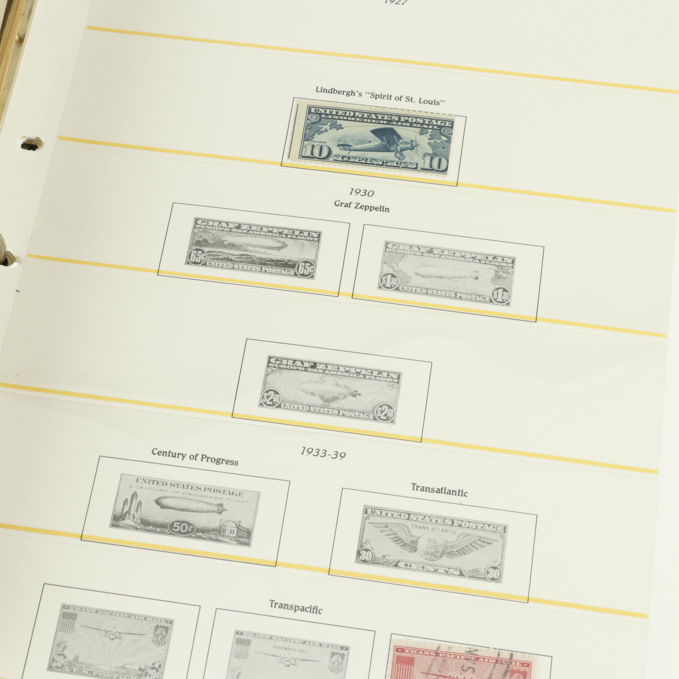Eight Albums of Postage Stamps