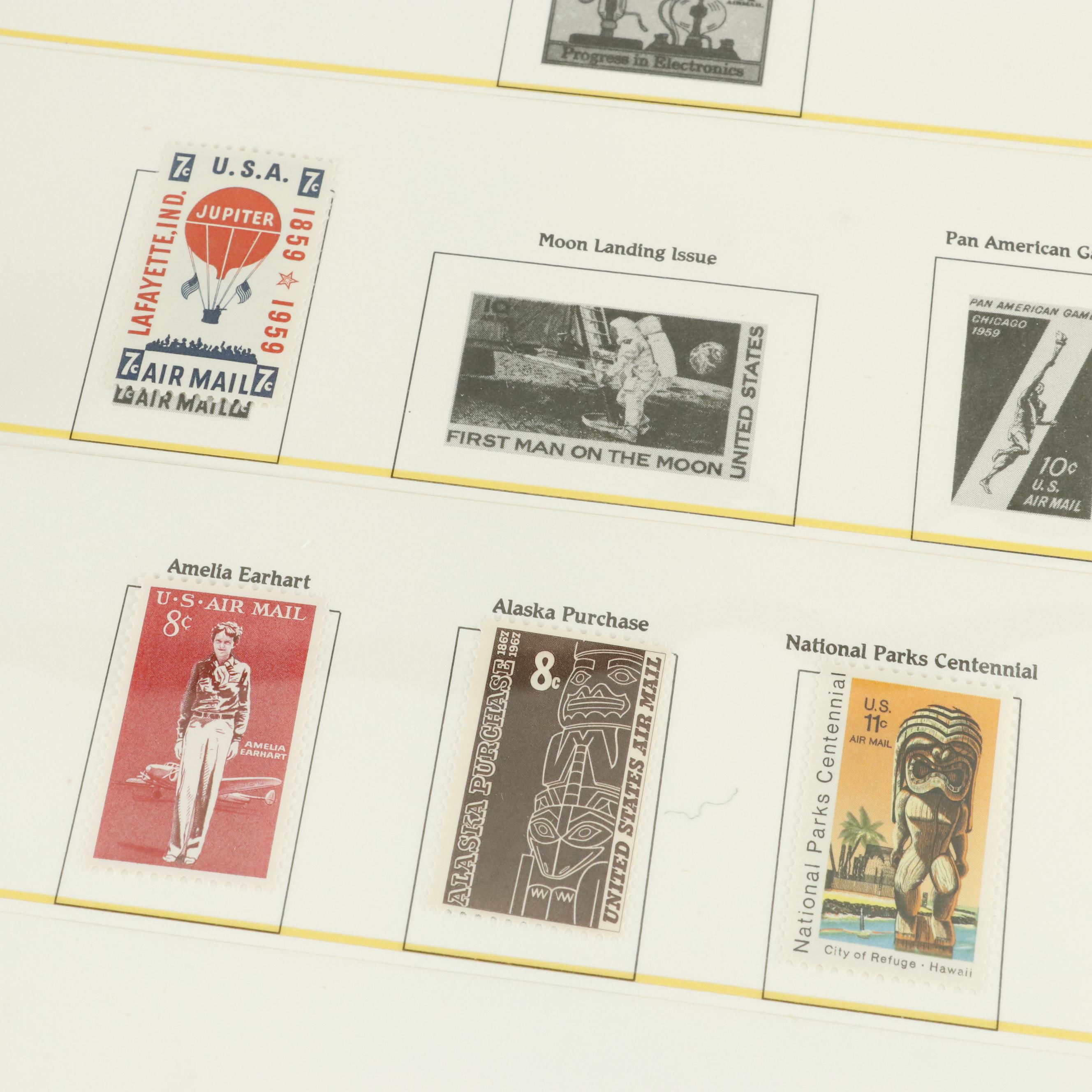 Eight Albums of Postage Stamps