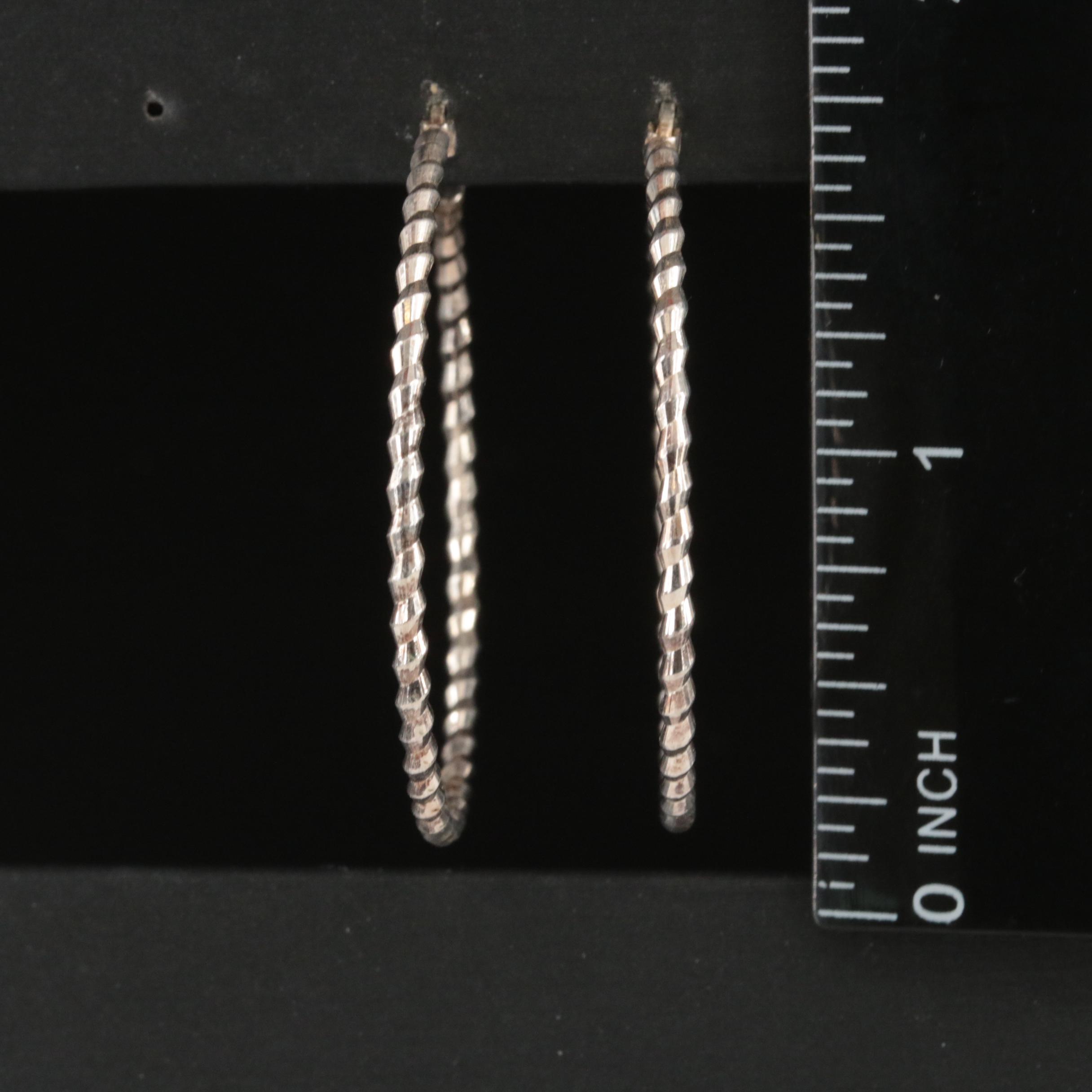 Alberto Luzzi Featured in Sterling Earring Collection Including Marcasite