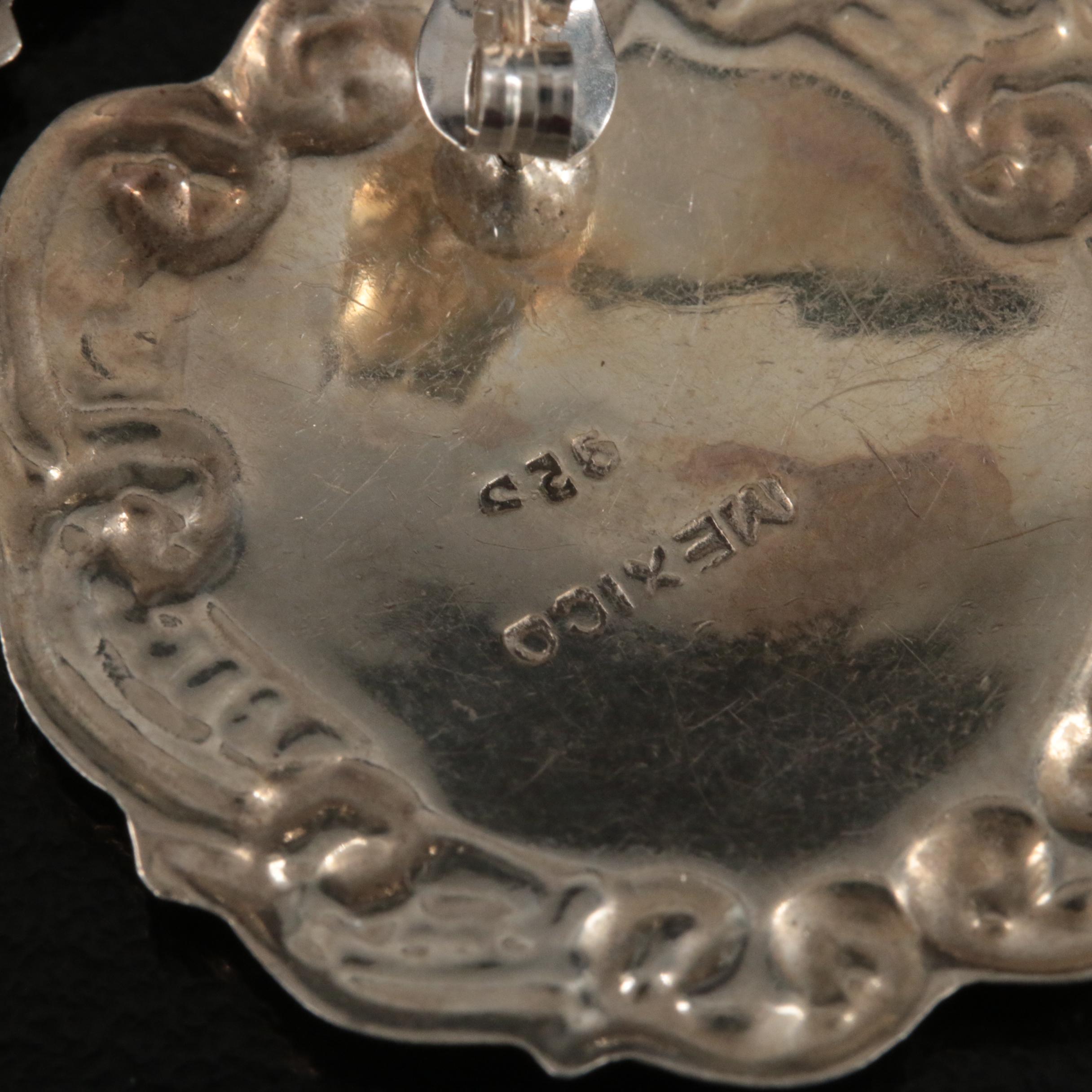 Alberto Luzzi Featured in Sterling Earring Collection Including Marcasite