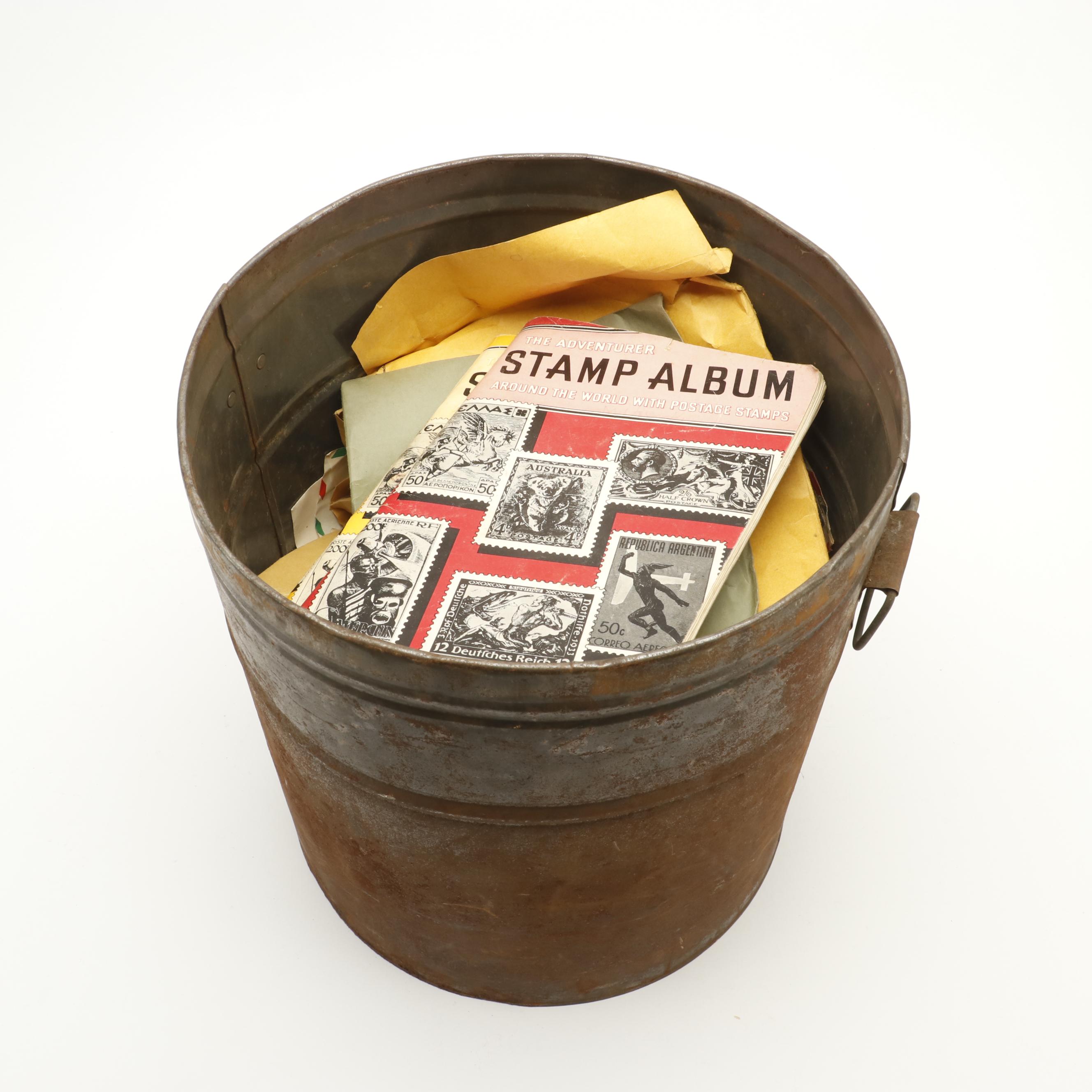 Assortment of International Postage Stamps