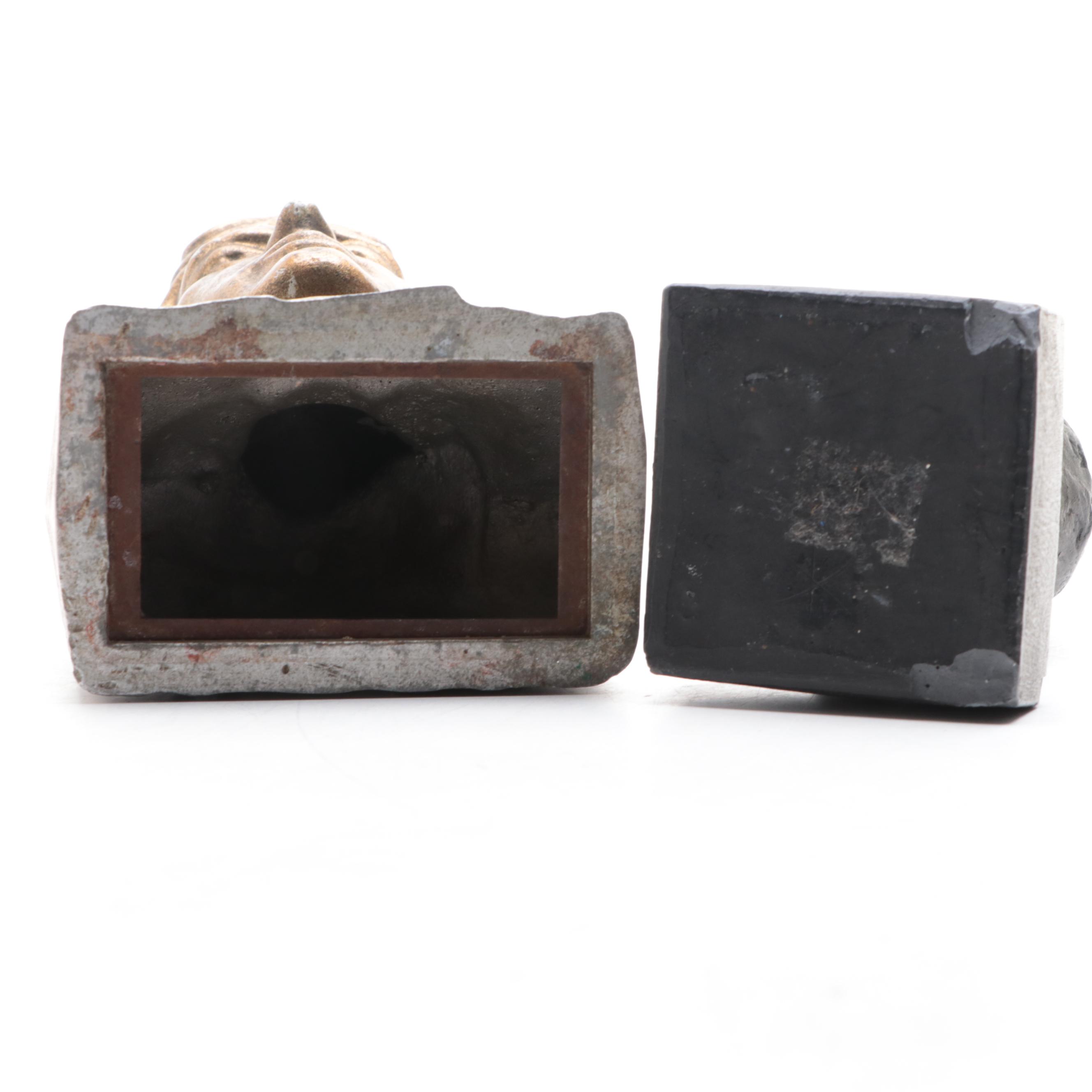 Grannis & Tolton Charles Lindburg Lindy-Bank and Other WWII Aviator Bust