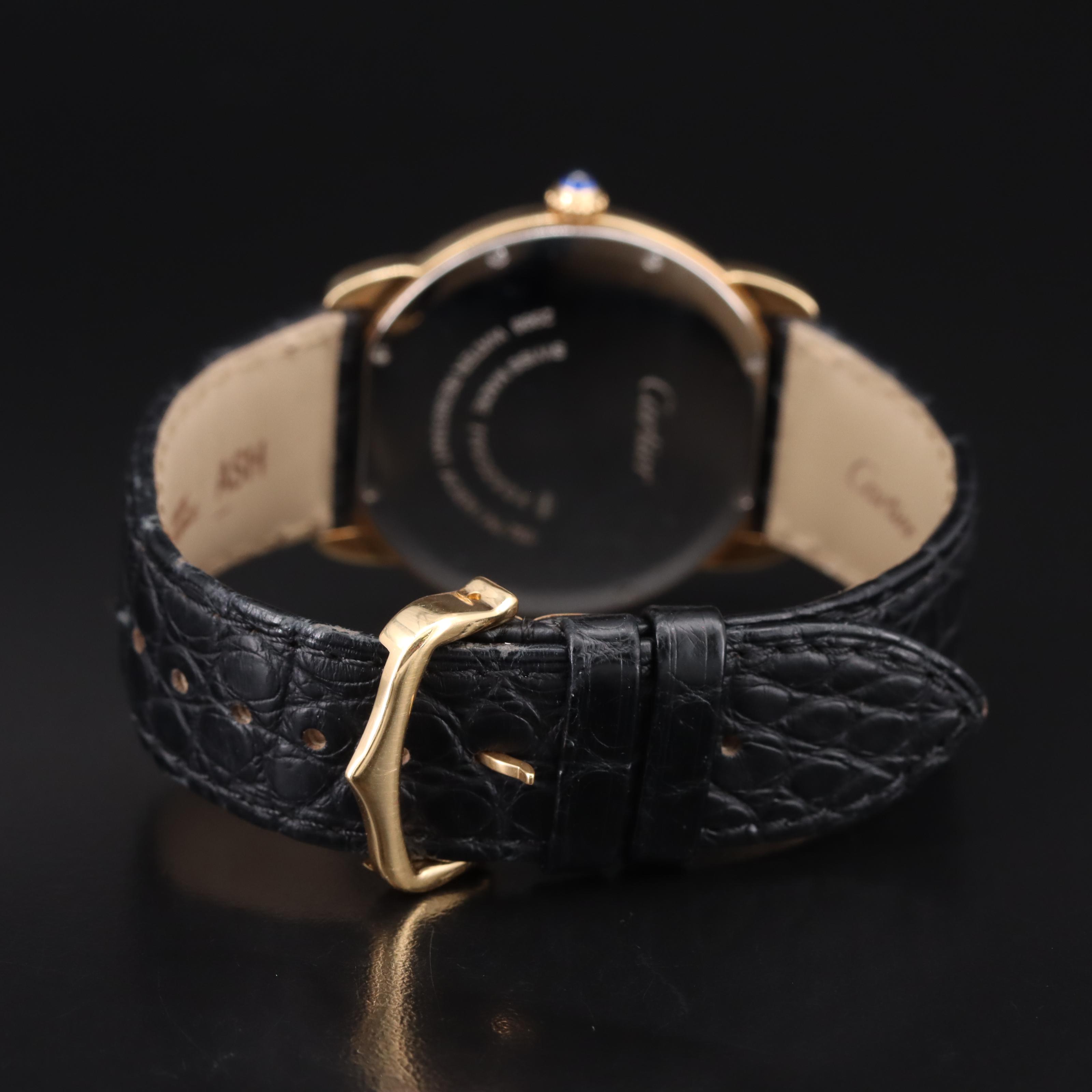 18K and Stainless Steel Cartier Ronde Solo Quartz Watch