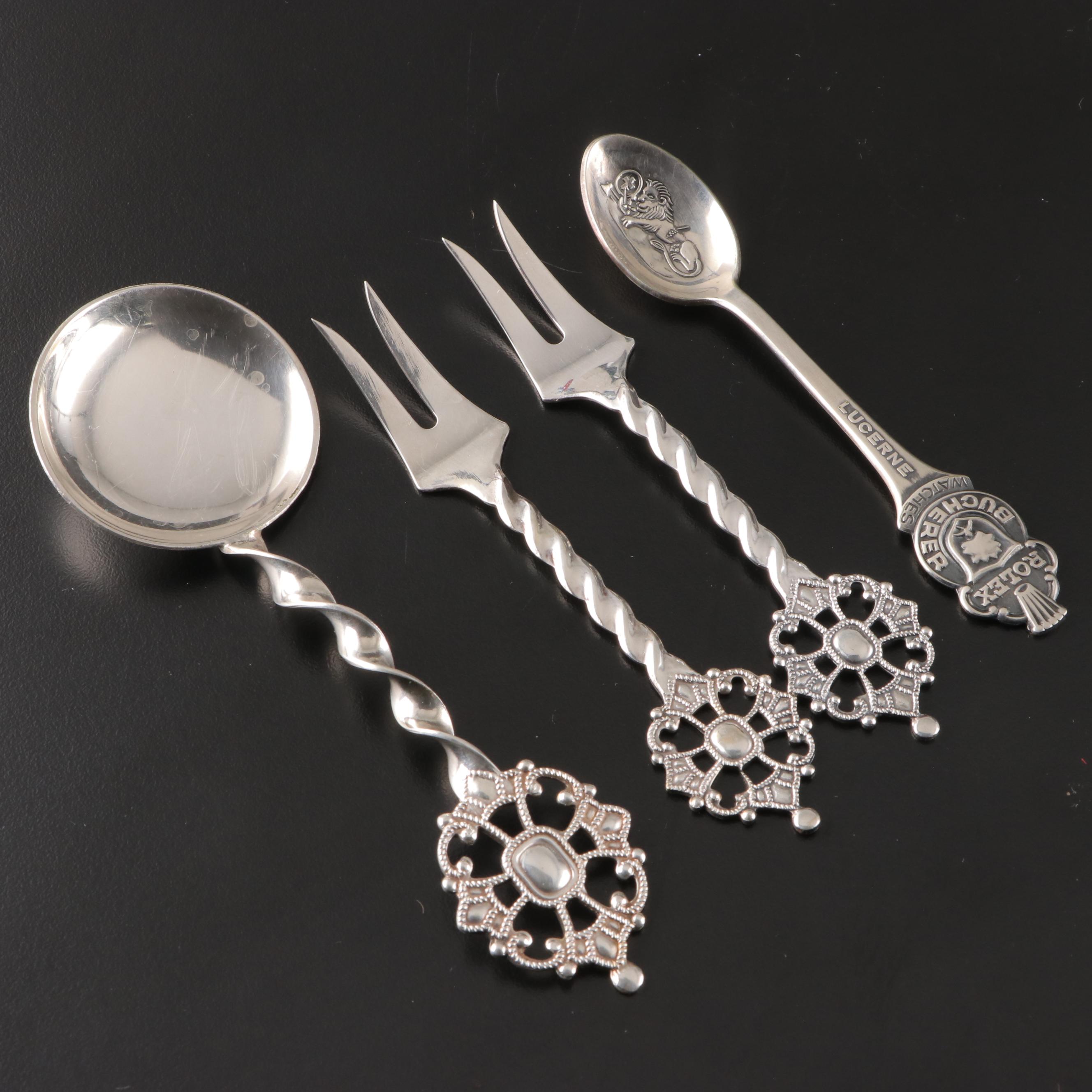 1847 Rogers Bros. "Reflection" Silver Plate and Other Flatware
