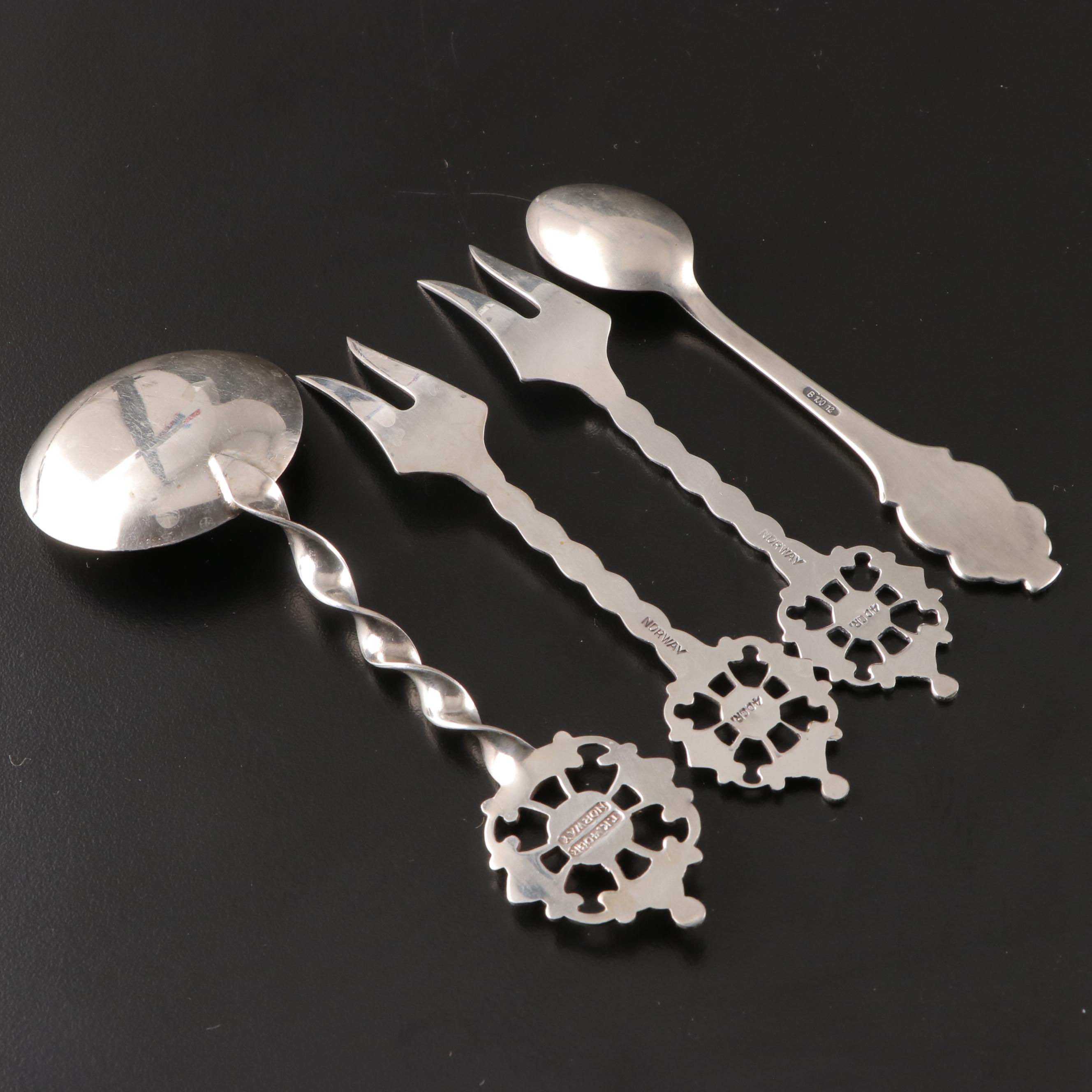 1847 Rogers Bros. "Reflection" Silver Plate and Other Flatware