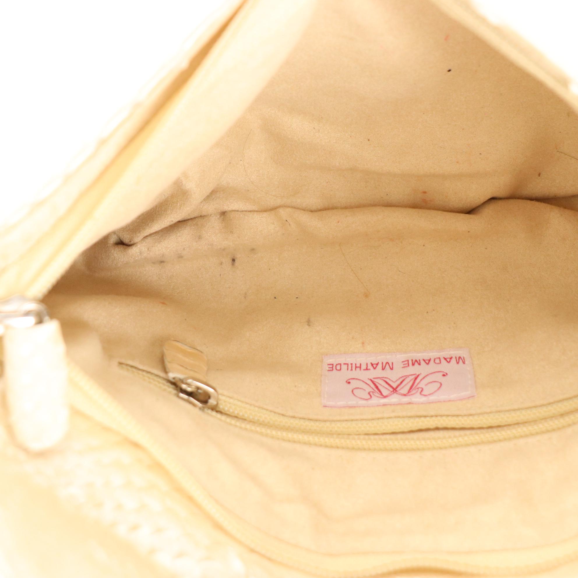 Madame Mathilde Embellished Python Clutch