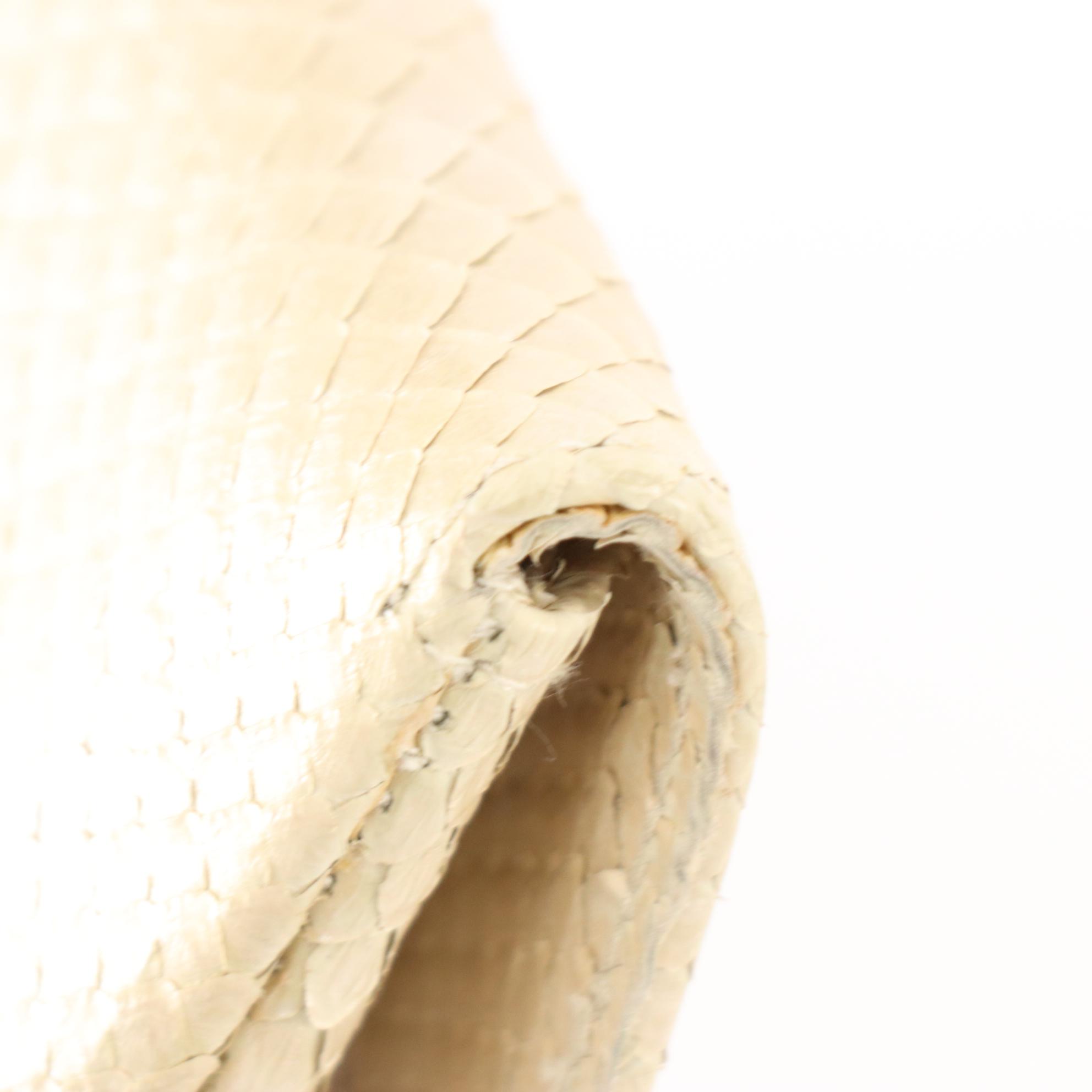 Madame Mathilde Embellished Python Clutch