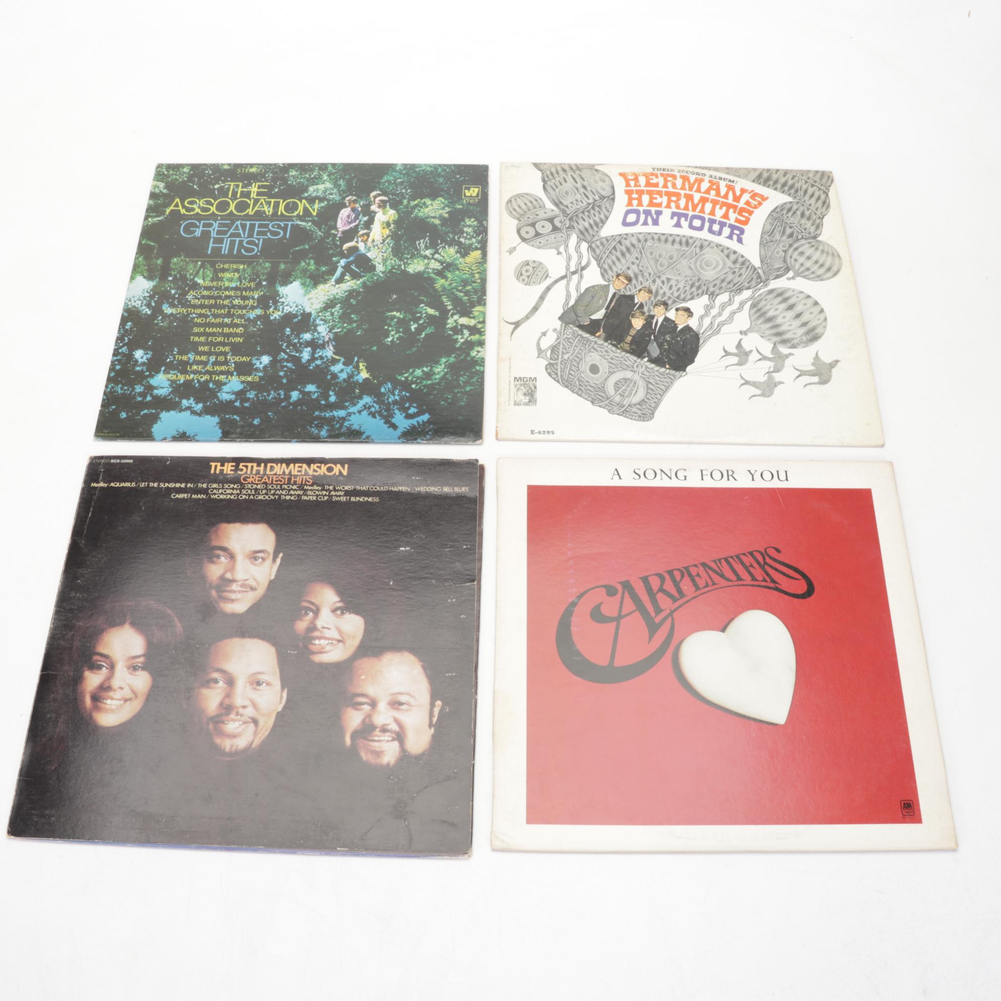 Rock, 60s and 70s Pop, Soul, Surf and Soft Rock Vinyl Records Feat. The Monkees