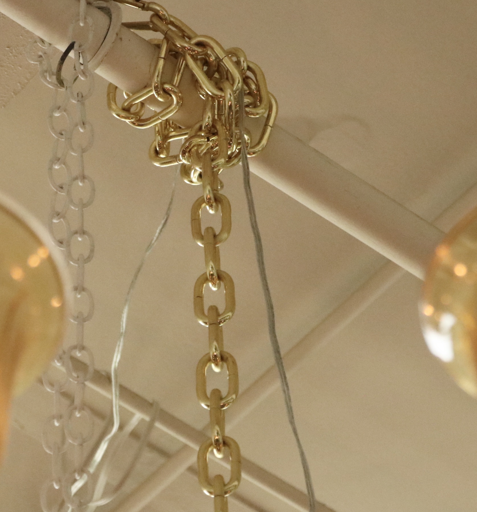 Cyan Design Vetrai Collection 16-Arm Glass Chandelier with Amber Glass Shades