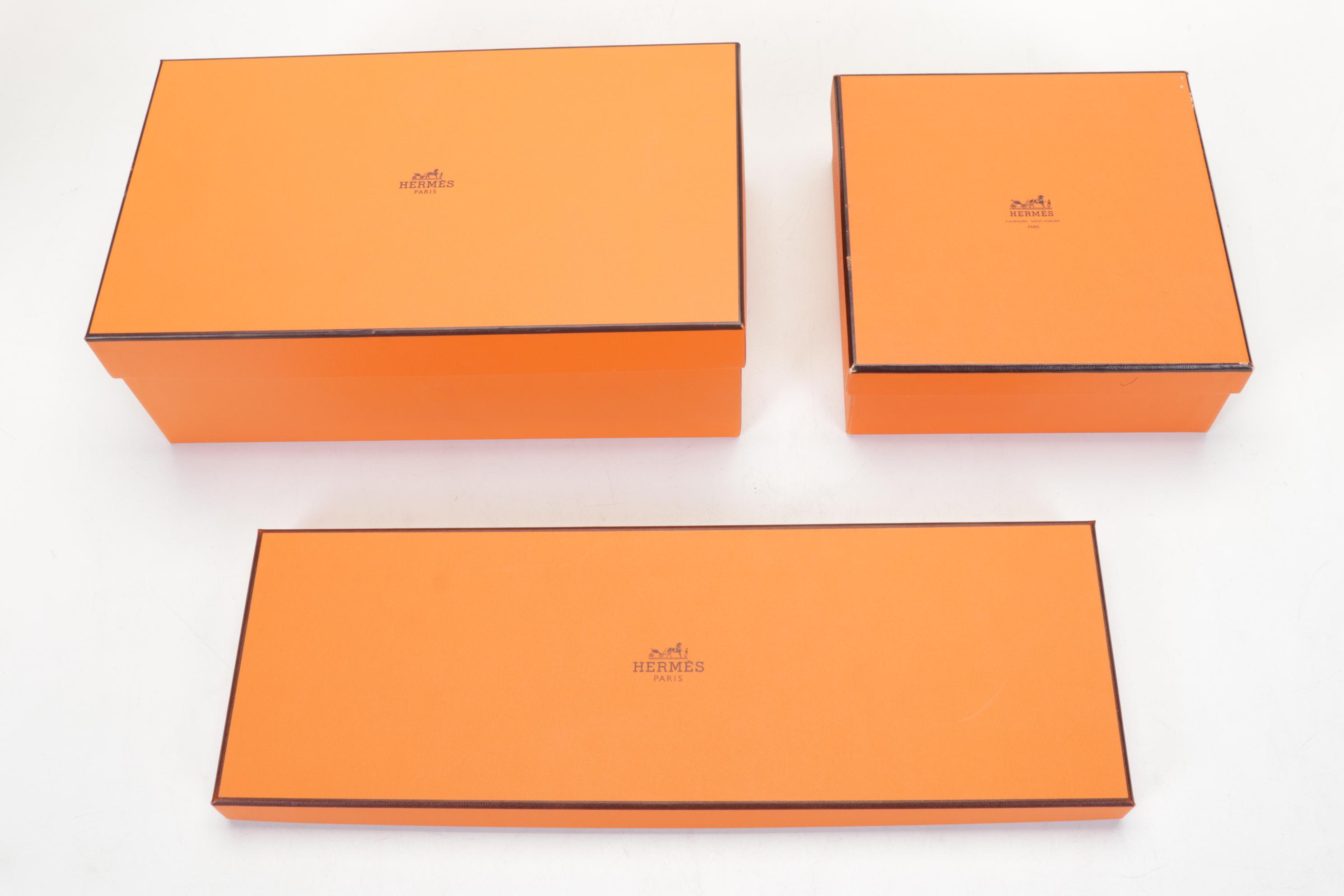 Hermès Retail Boxes and Packaging