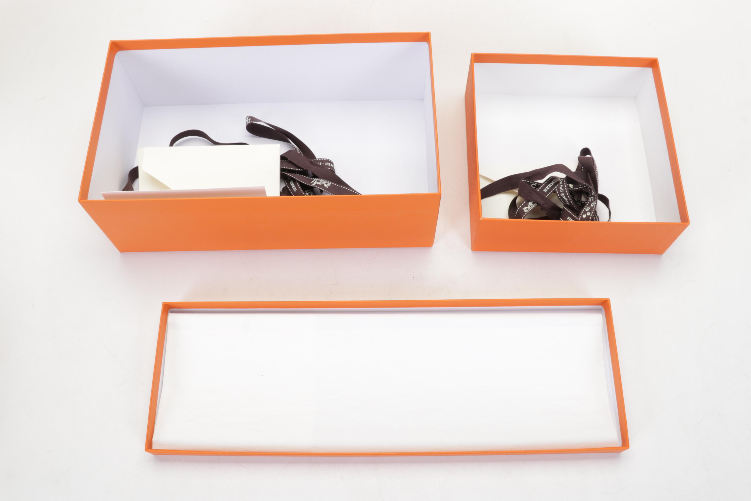 Hermès Retail Boxes and Packaging