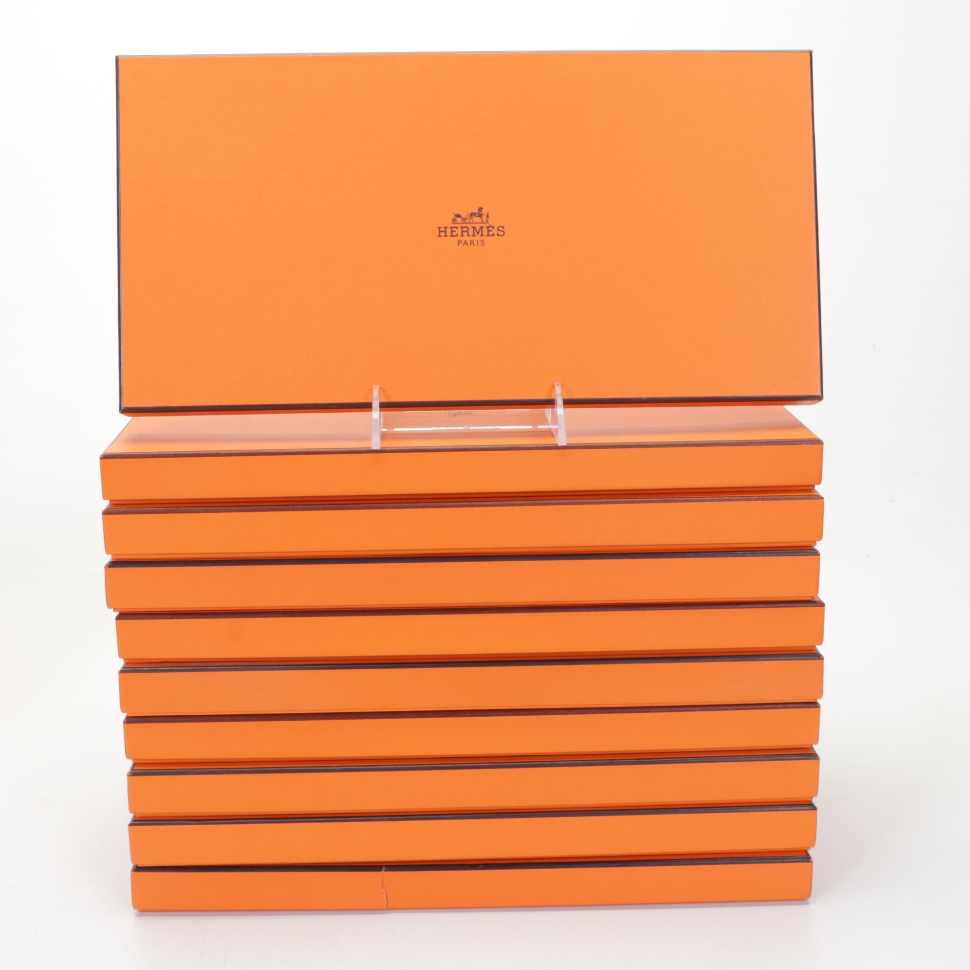 Hermès Retail Boxes and Packaging