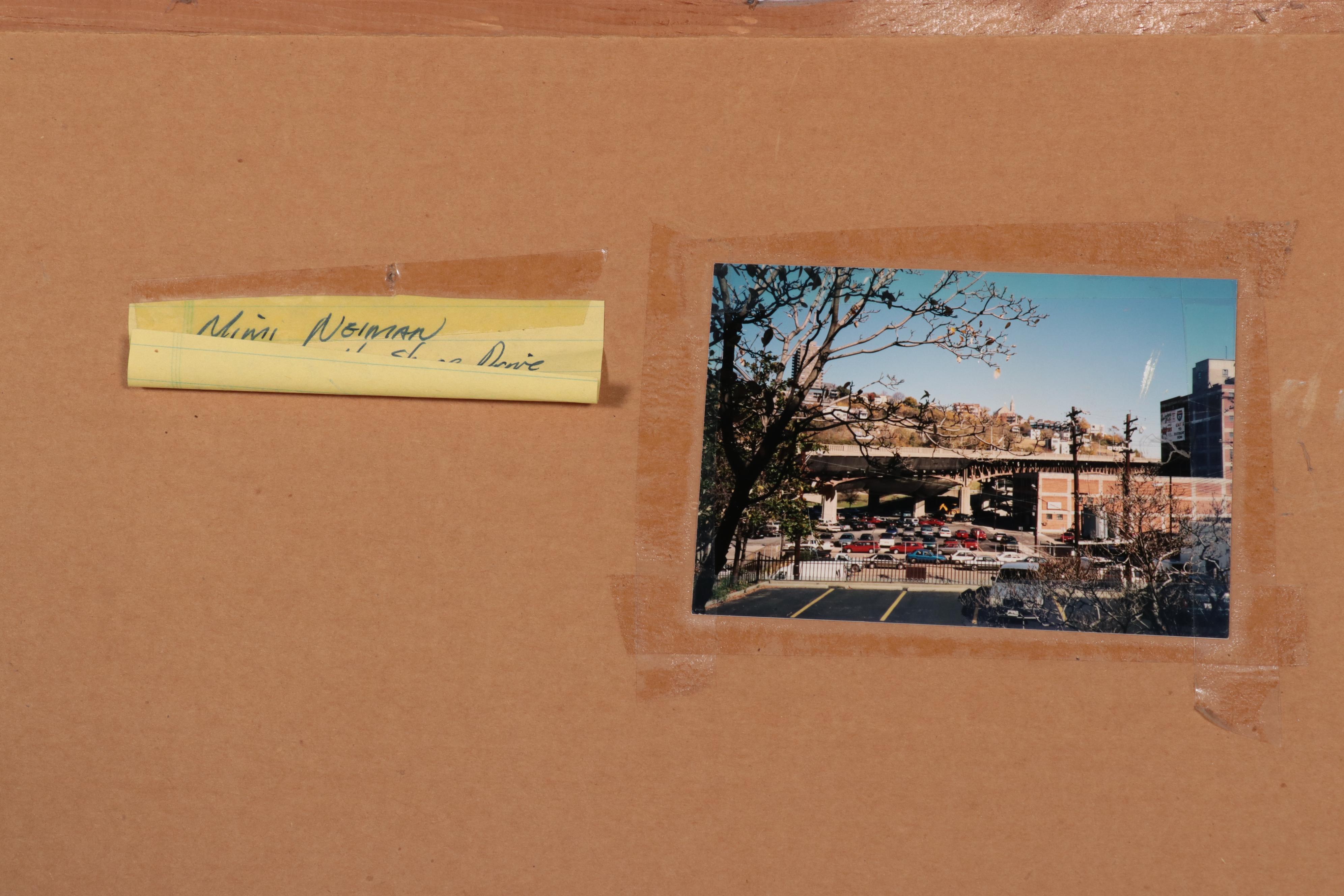 Mimi Nieman Impressionist Style Urban Landscape Oil Painting