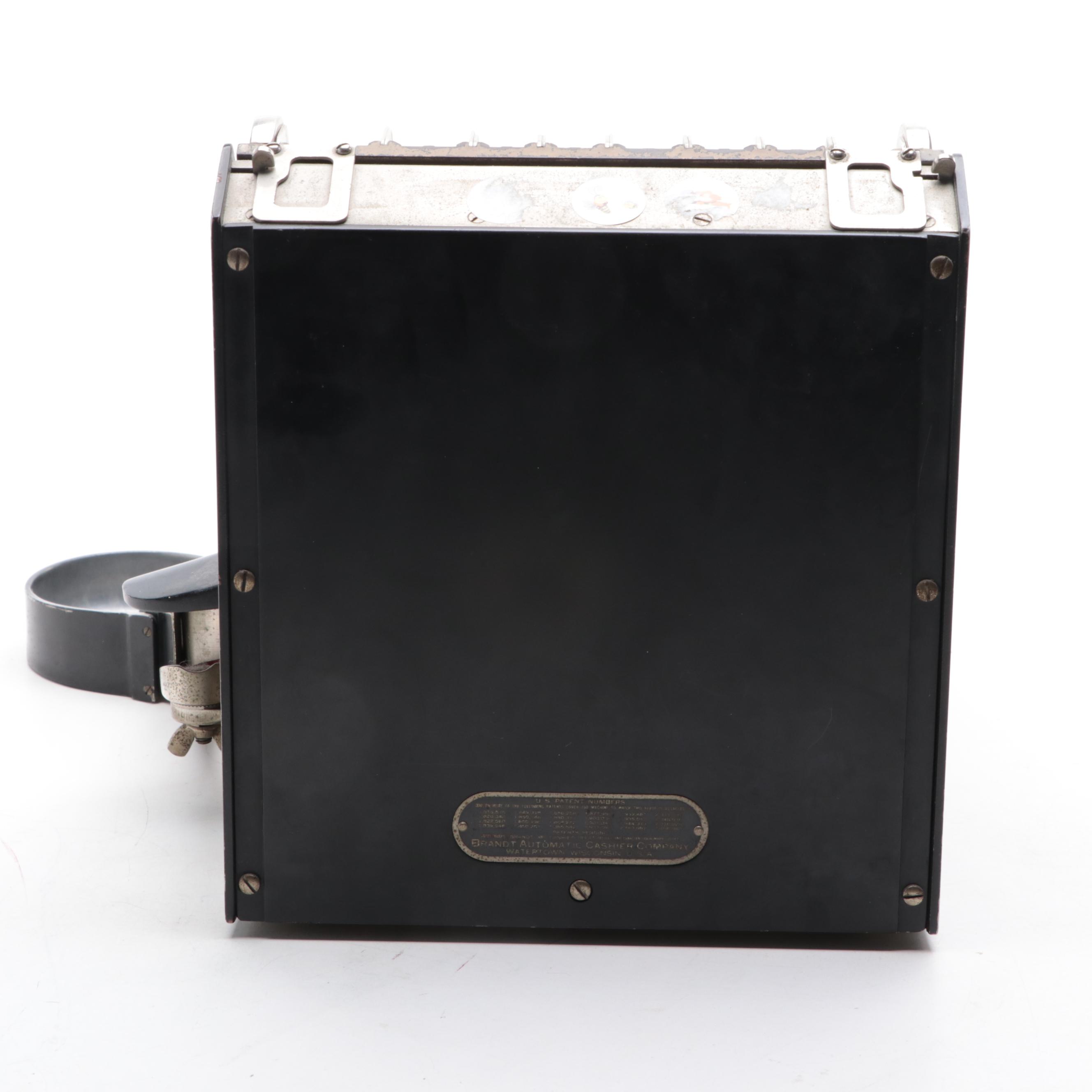 Brandt Automatic Cashier Company Coin Cash Register, Early to Mid-20th Century