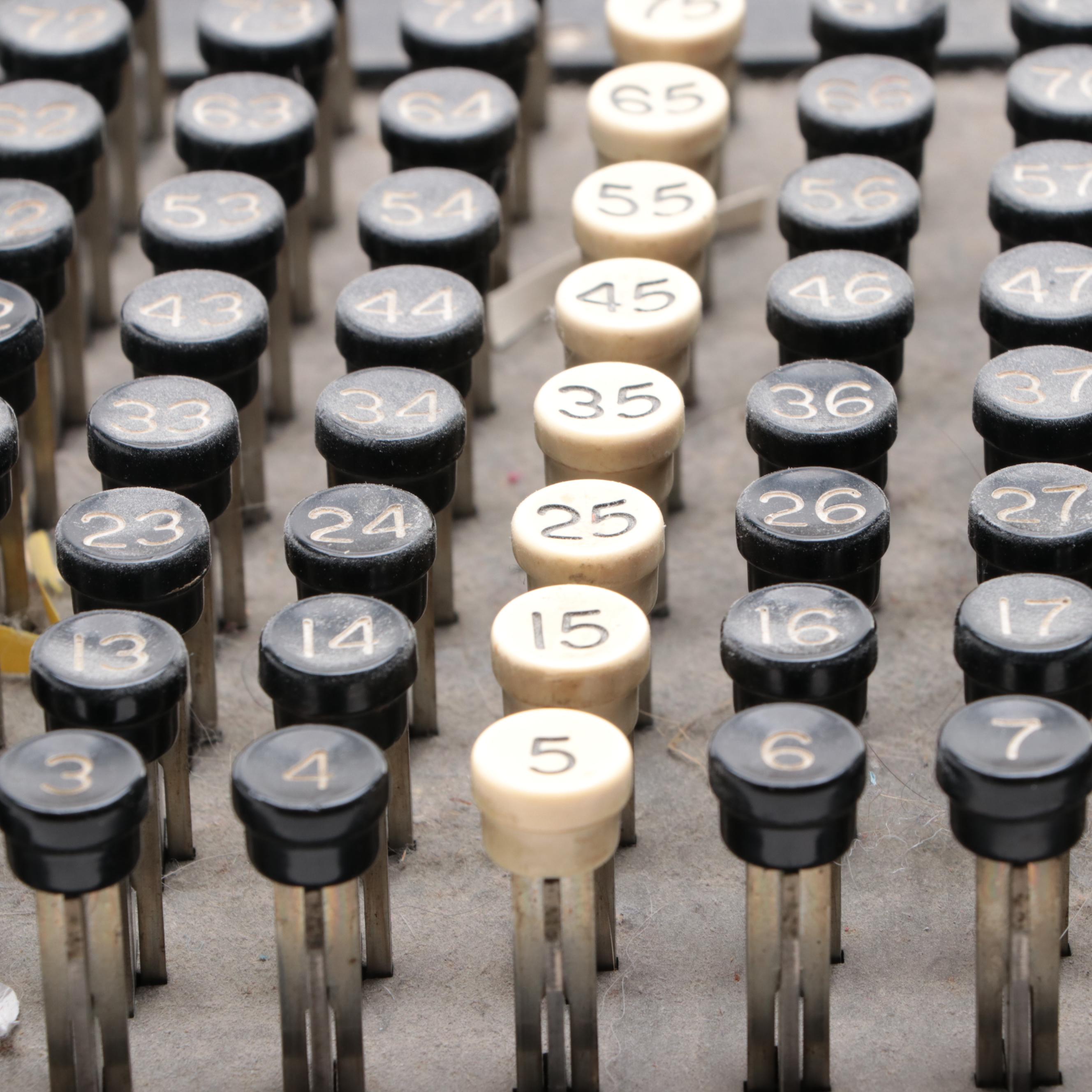 Brandt Automatic Cashier Company Coin Cash Register, Early to Mid-20th Century