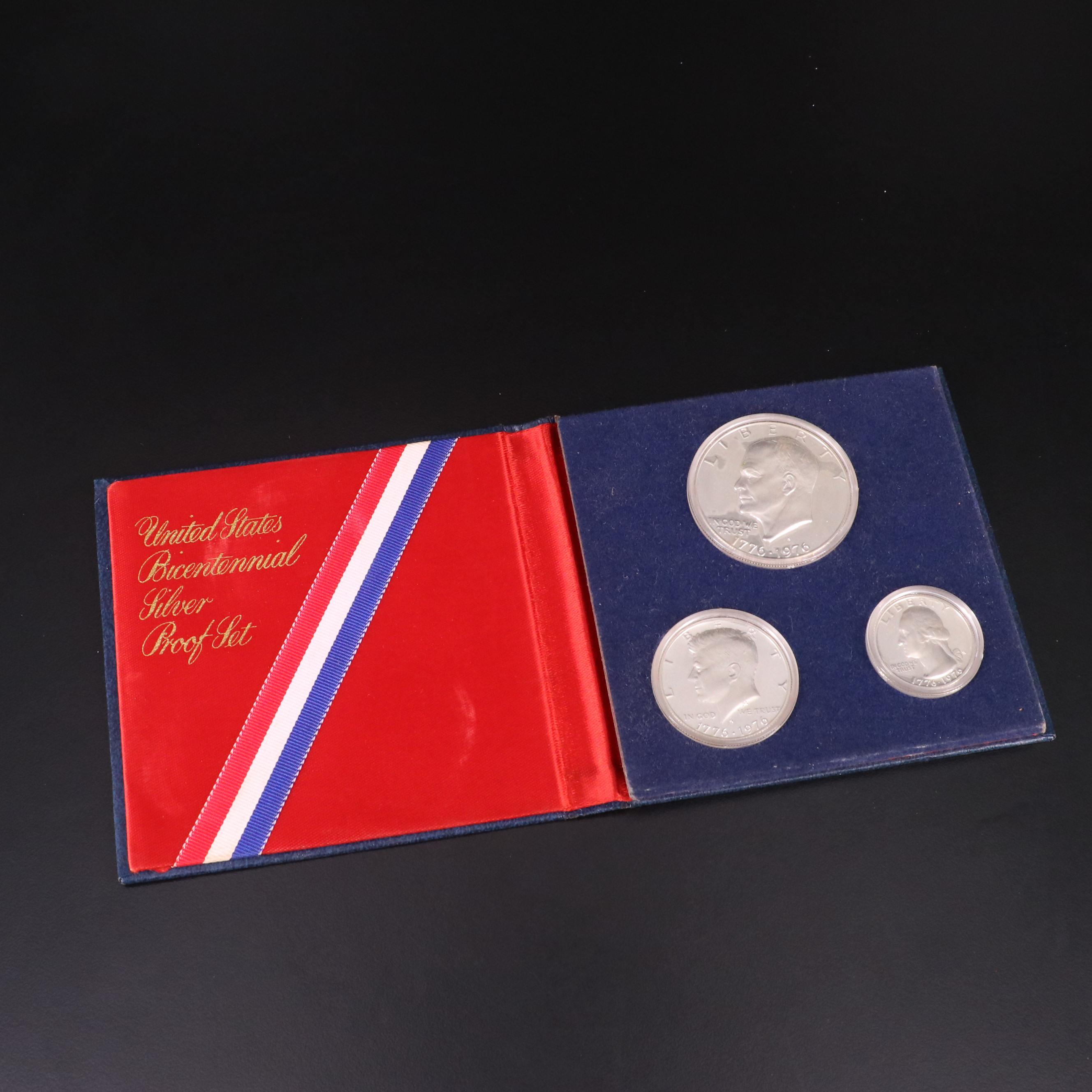 40% Silver Eisenhower Dollar Sets, 1970s