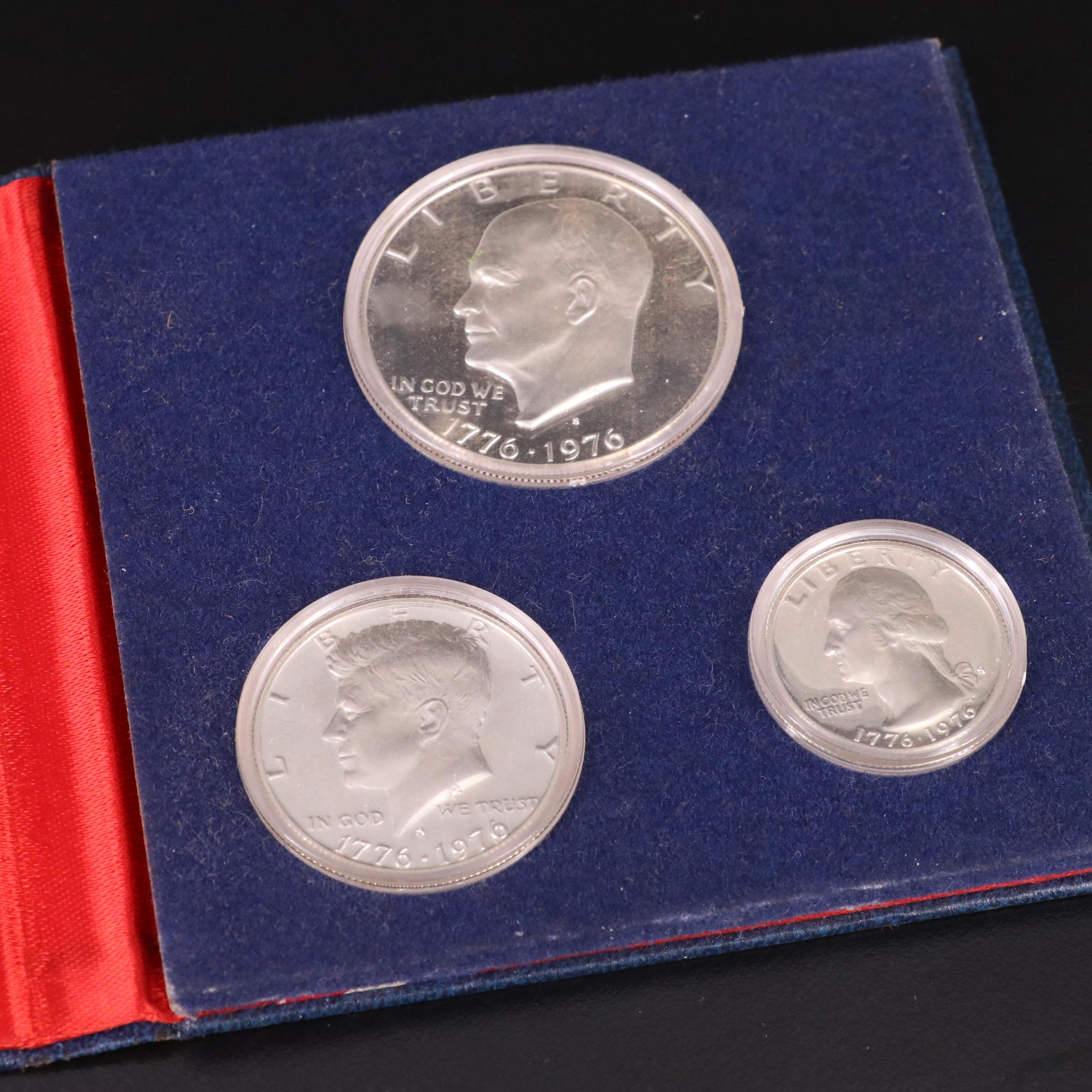 40% Silver Eisenhower Dollar Sets, 1970s