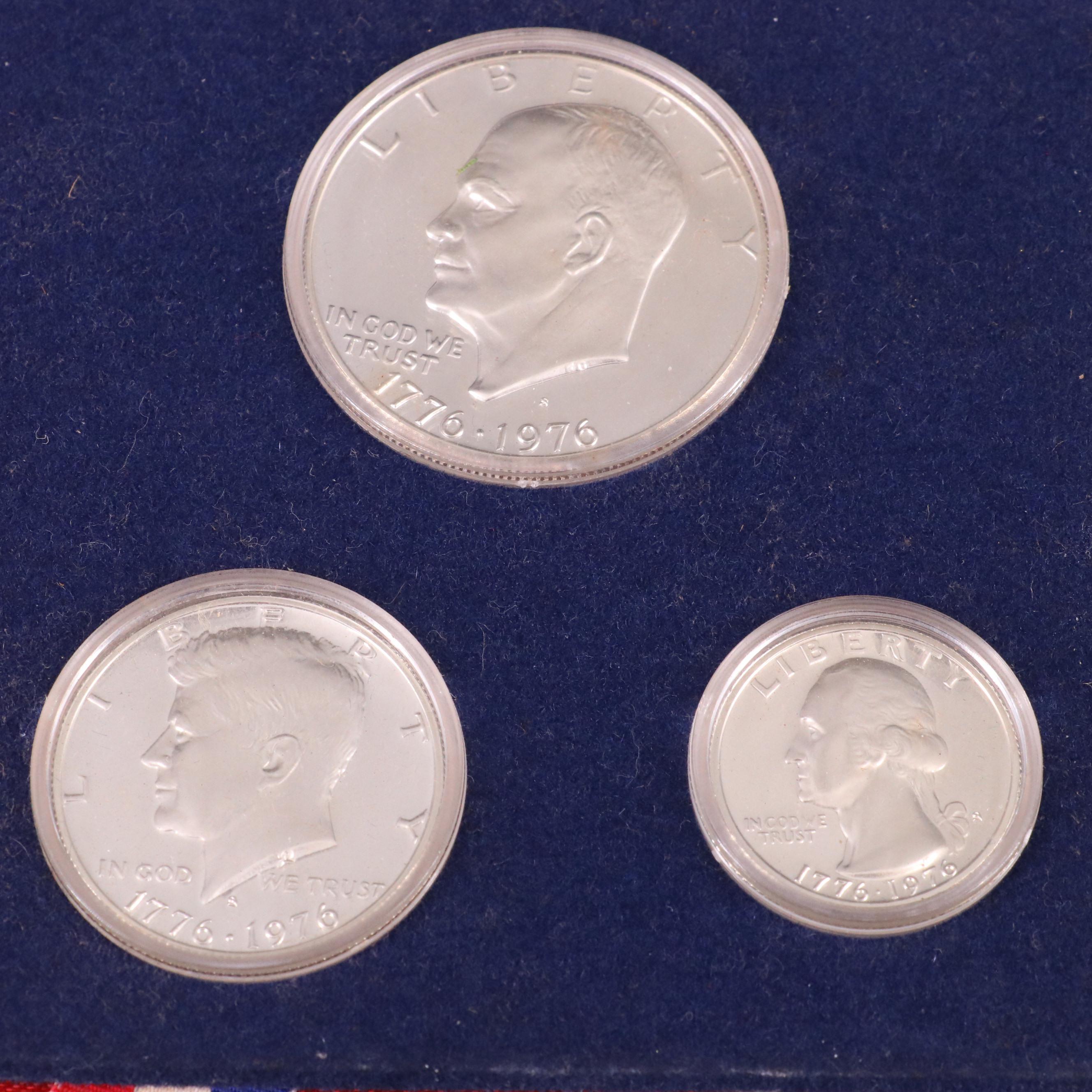 40% Silver Eisenhower Dollar Sets, 1970s