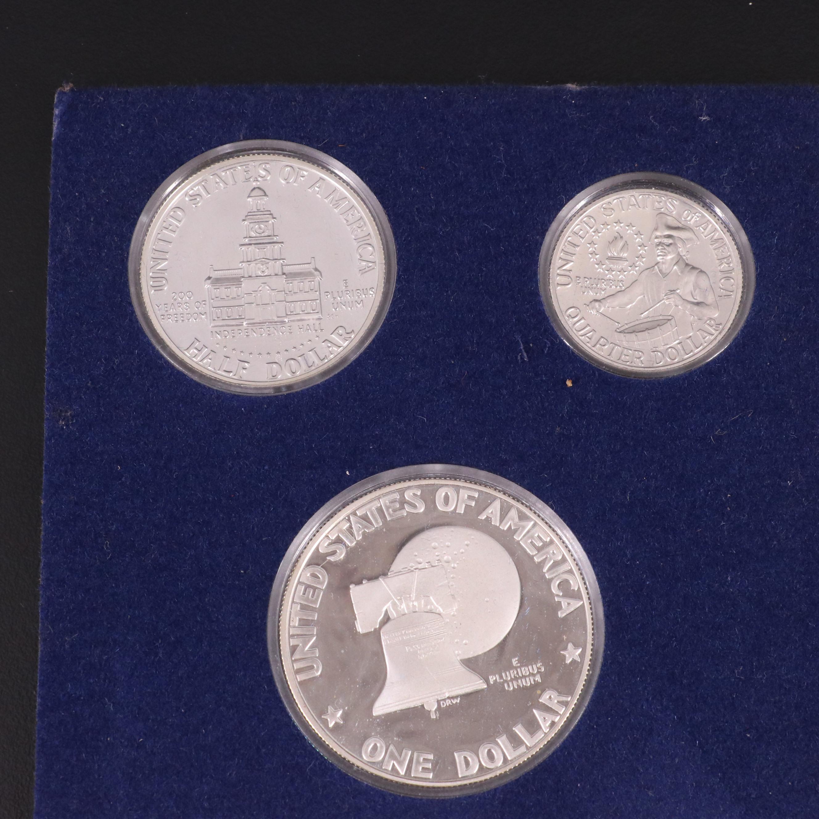 40% Silver Eisenhower Dollar Sets, 1970s