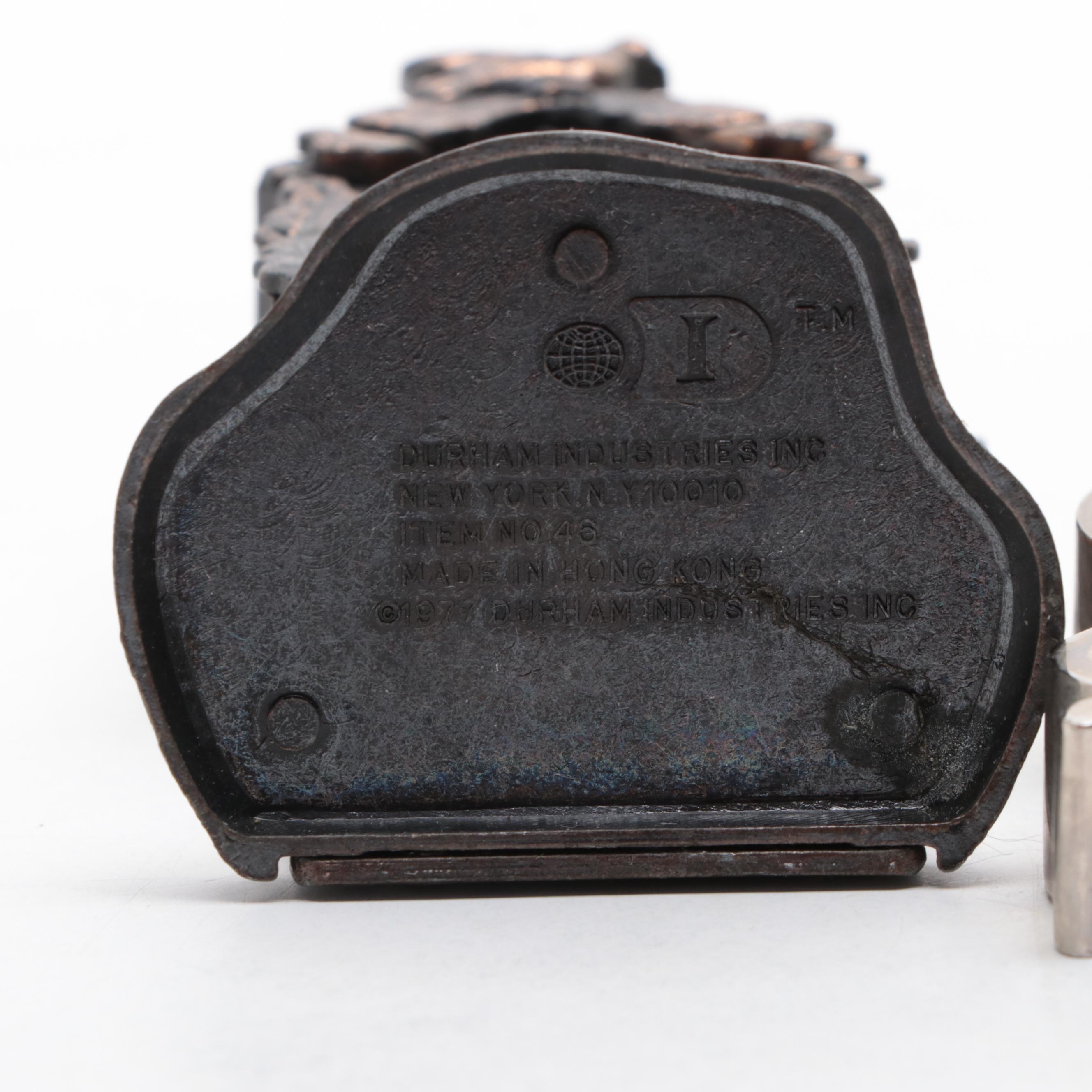 Miniature Brass Quartz Clocks and Cuckoo Clock Figurine