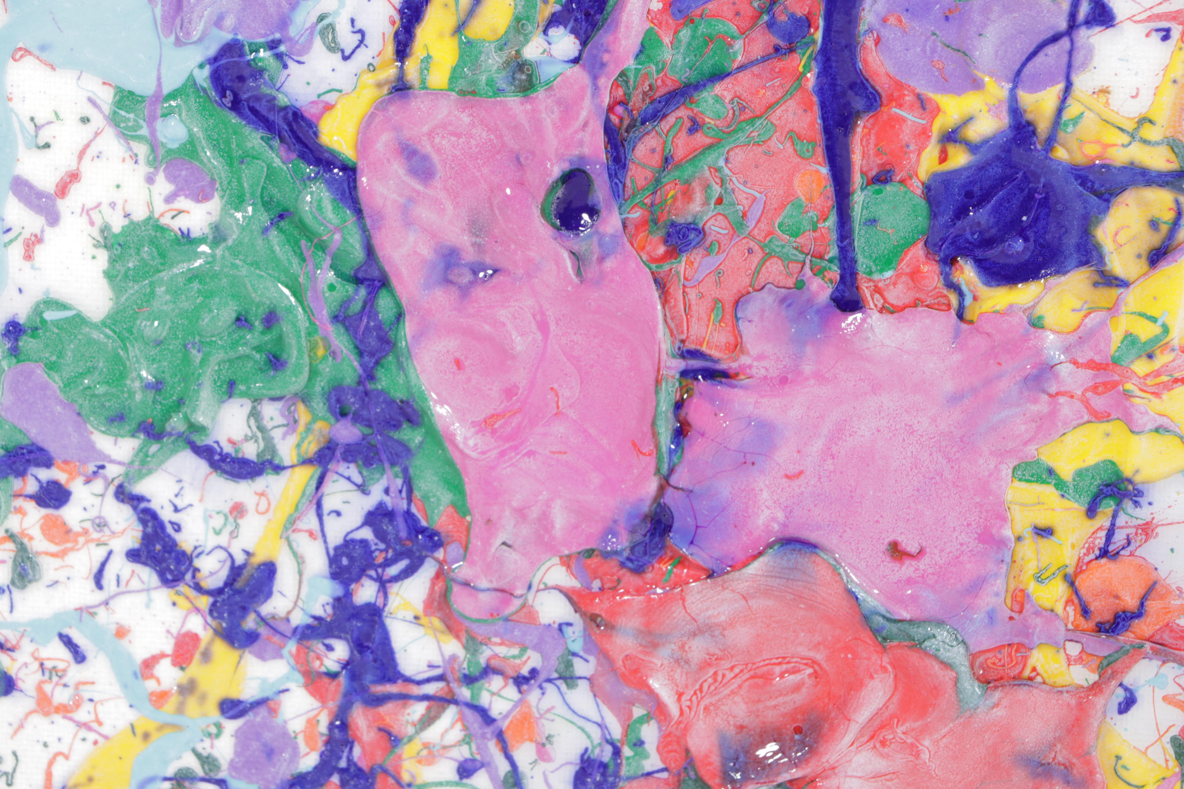 Jason Michael Durham Abstract Acrylic Painting "Express Yourself," 2023