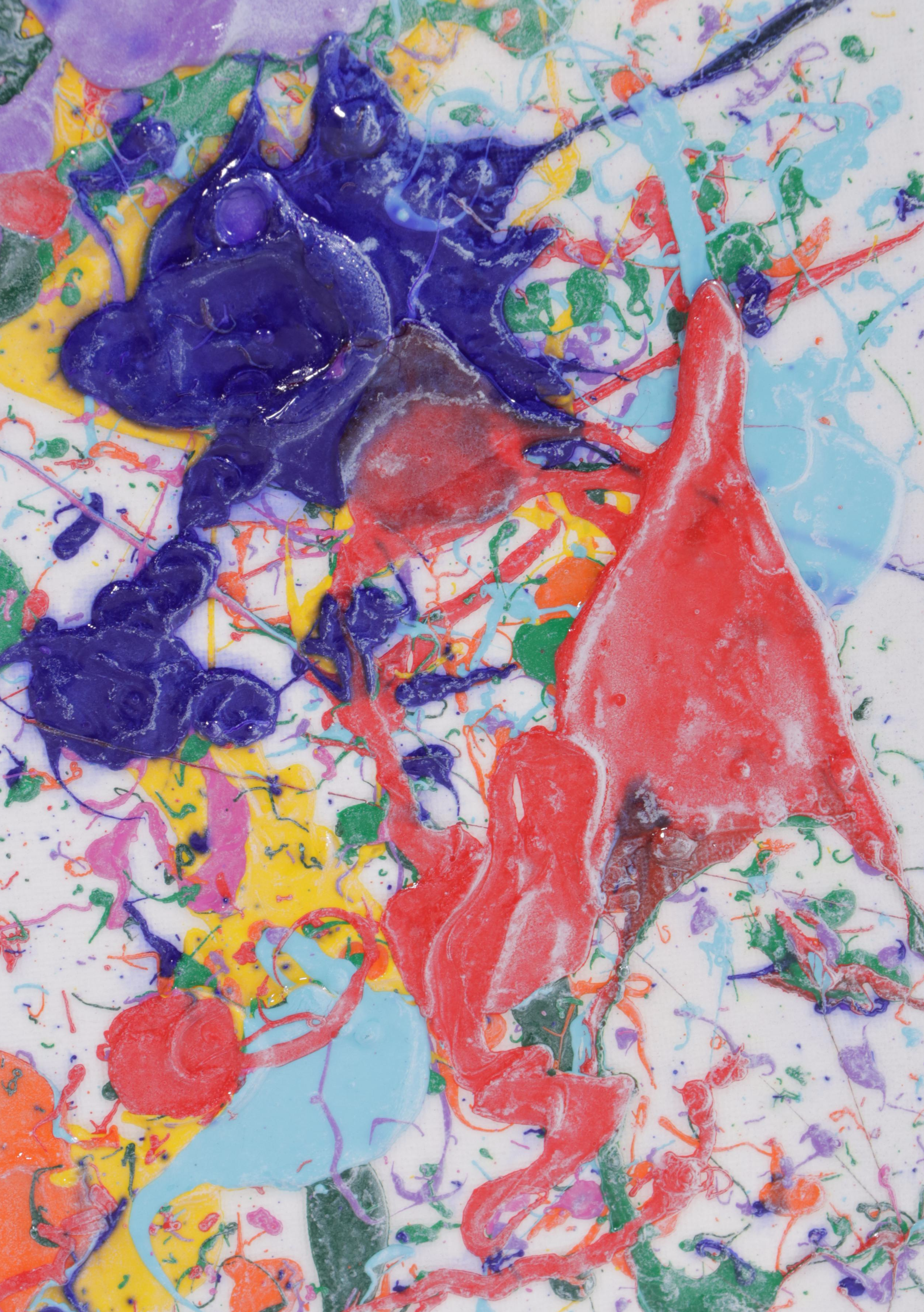 Jason Michael Durham Abstract Acrylic Painting "Express Yourself," 2023