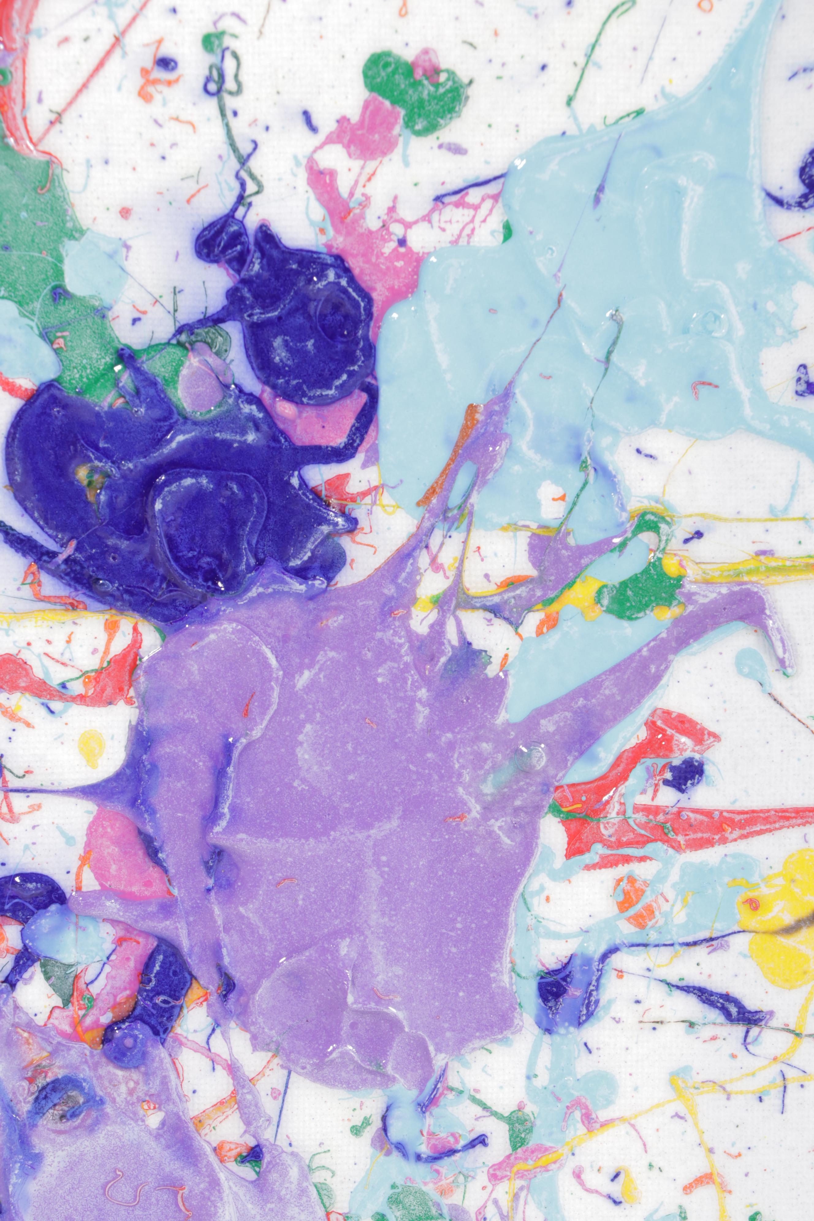 Jason Michael Durham Abstract Acrylic Painting "Express Yourself," 2023