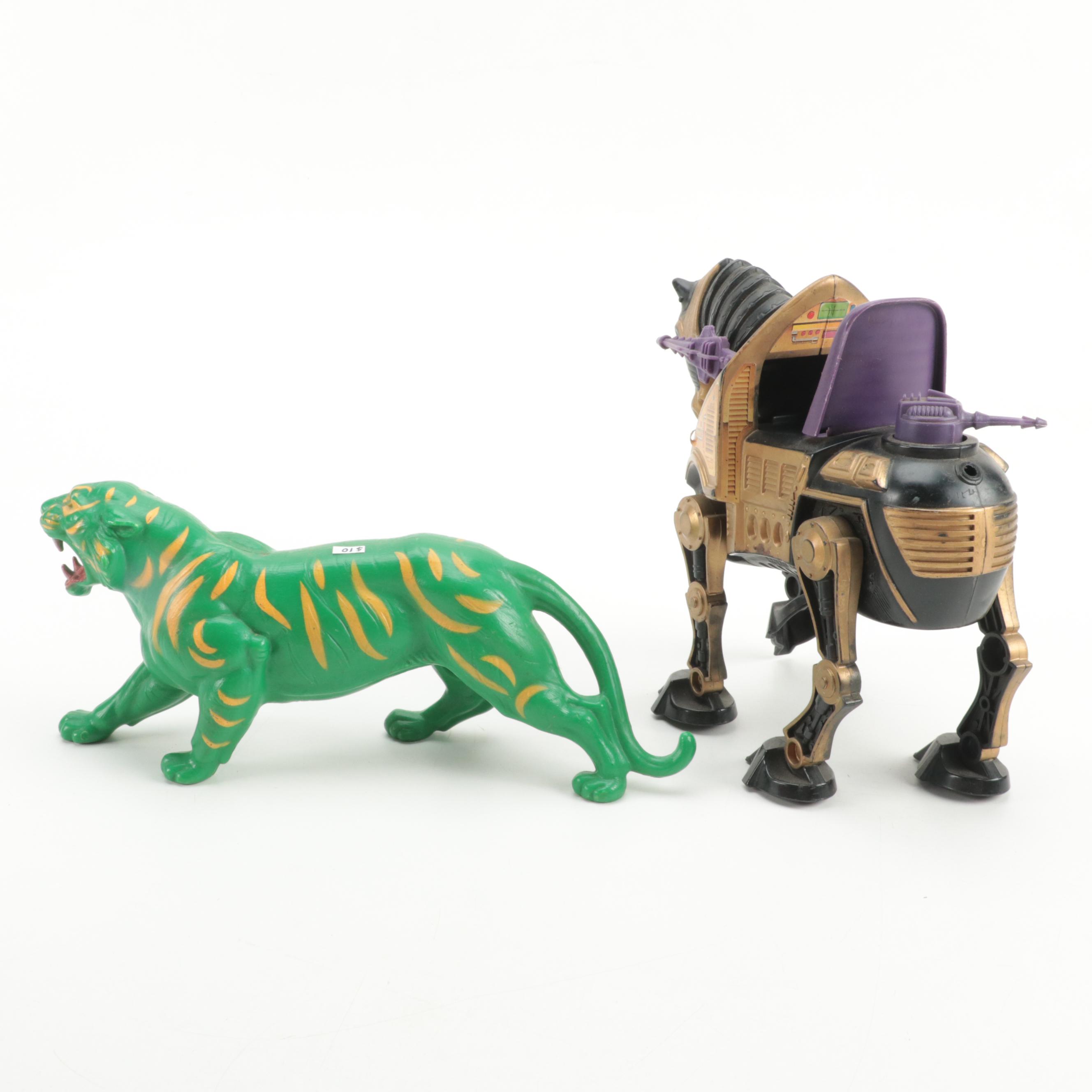 Mattel He-Man Action Figures with More Pretend-Play Toys, Late 20th Century