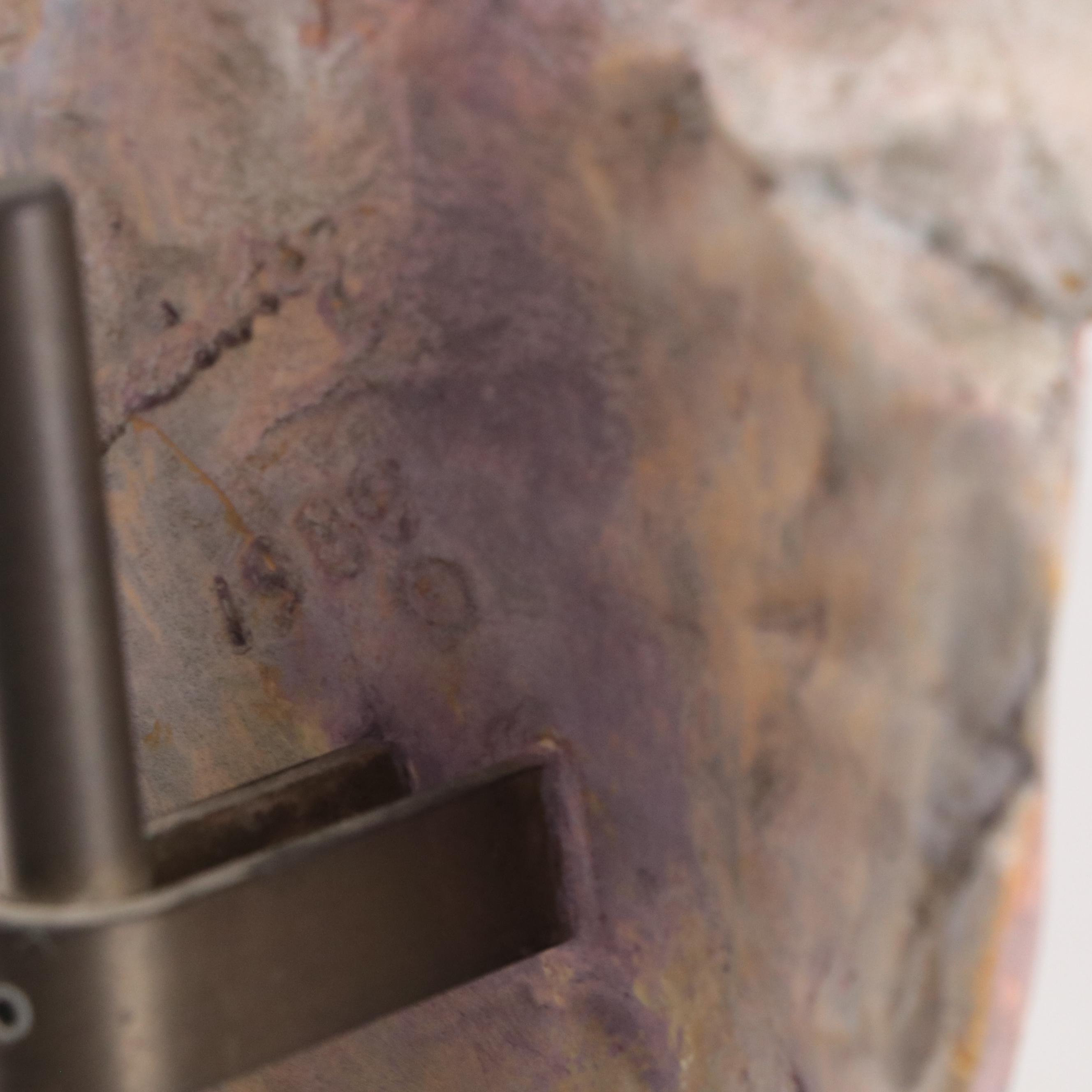 Hand-Painted Composite Sculpture of Female Torso, 1989