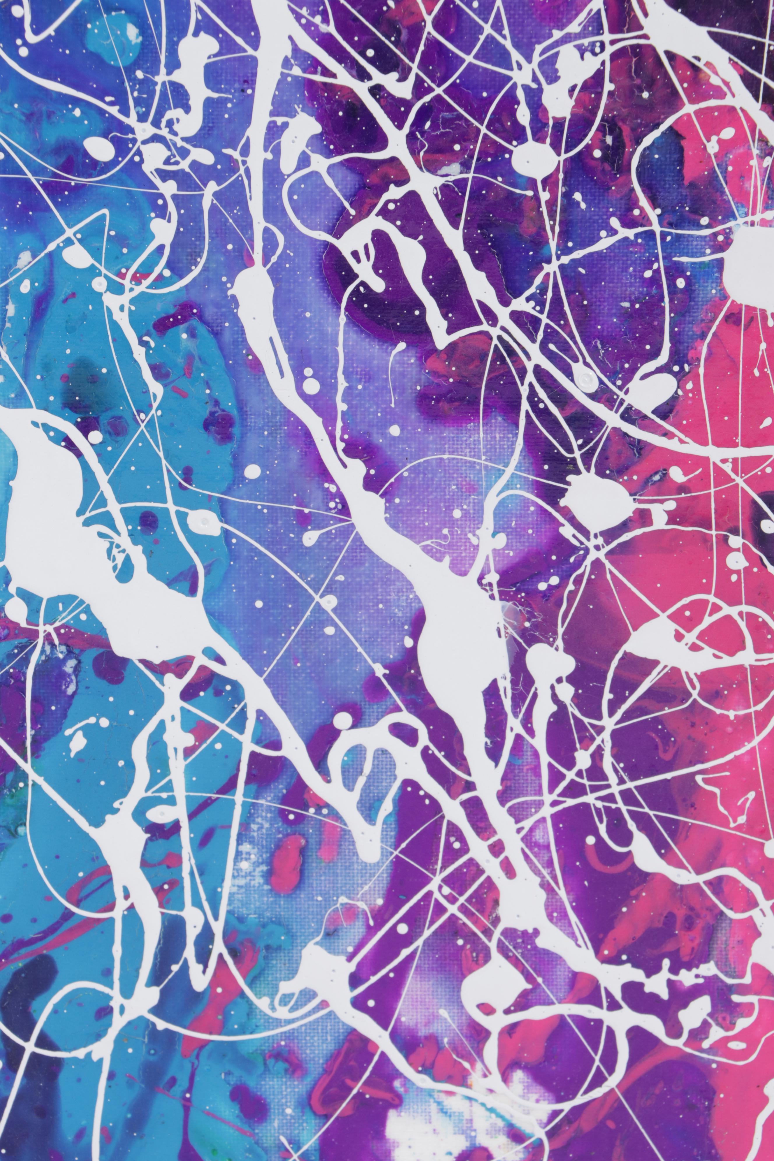 Jason Michael Durham Abstract Mixed Media Painting "Rise Above," 2023