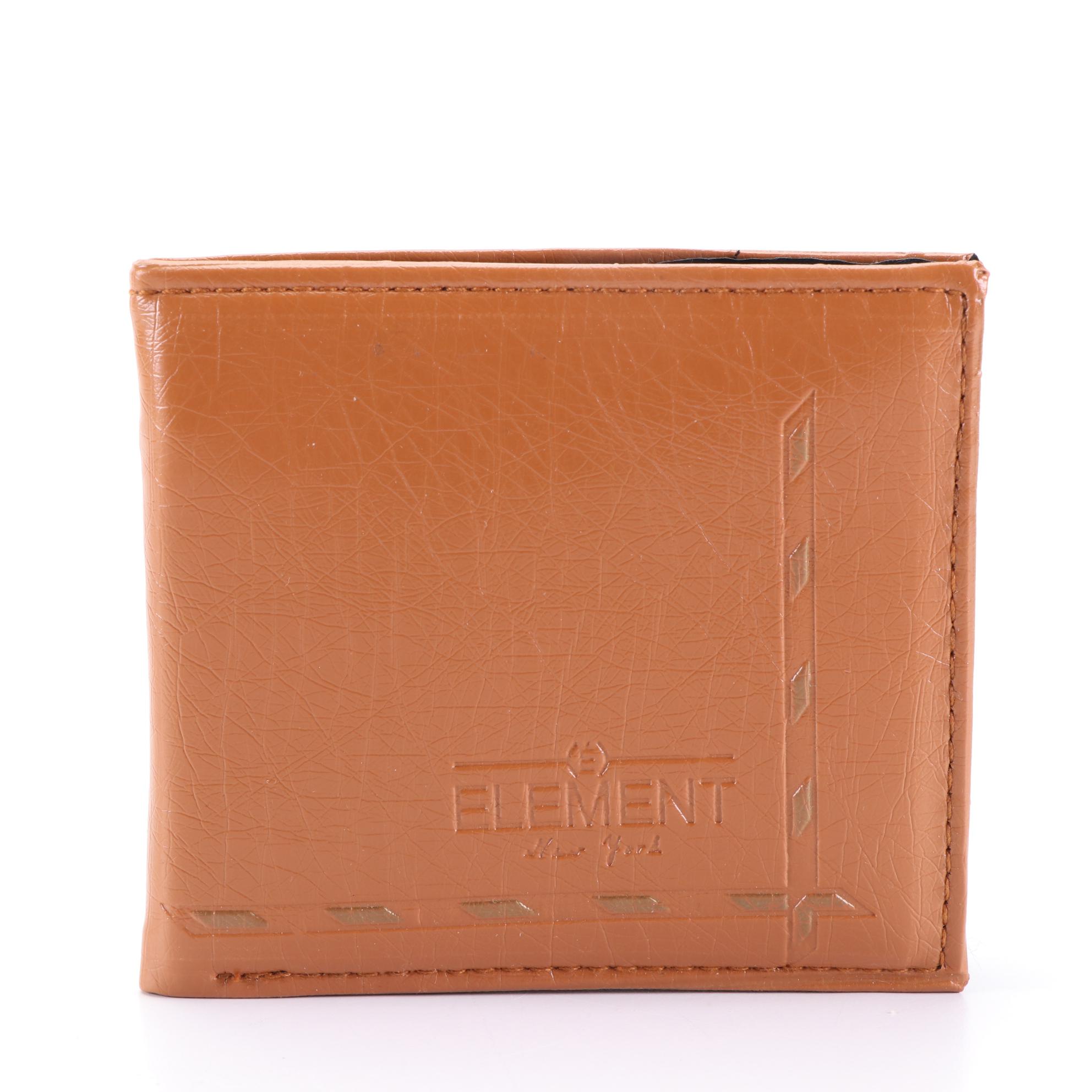 The Sak and J.G. Hook Leather Bags with Beaded Drawstring Bag and Bifold Wallet