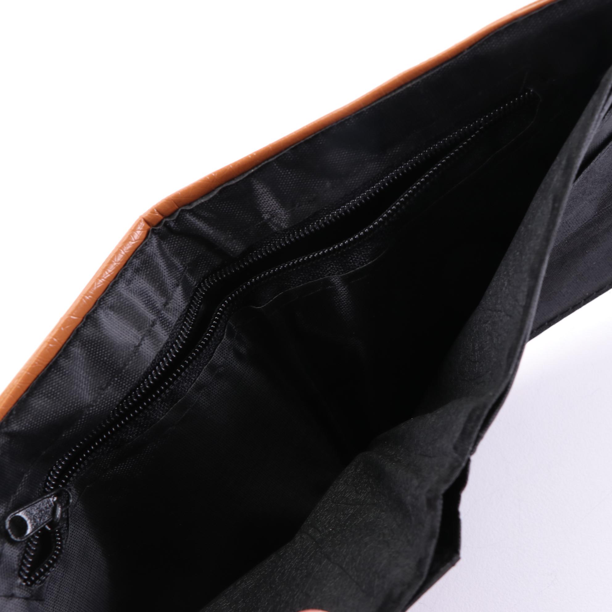 The Sak and J.G. Hook Leather Bags with Beaded Drawstring Bag and Bifold Wallet