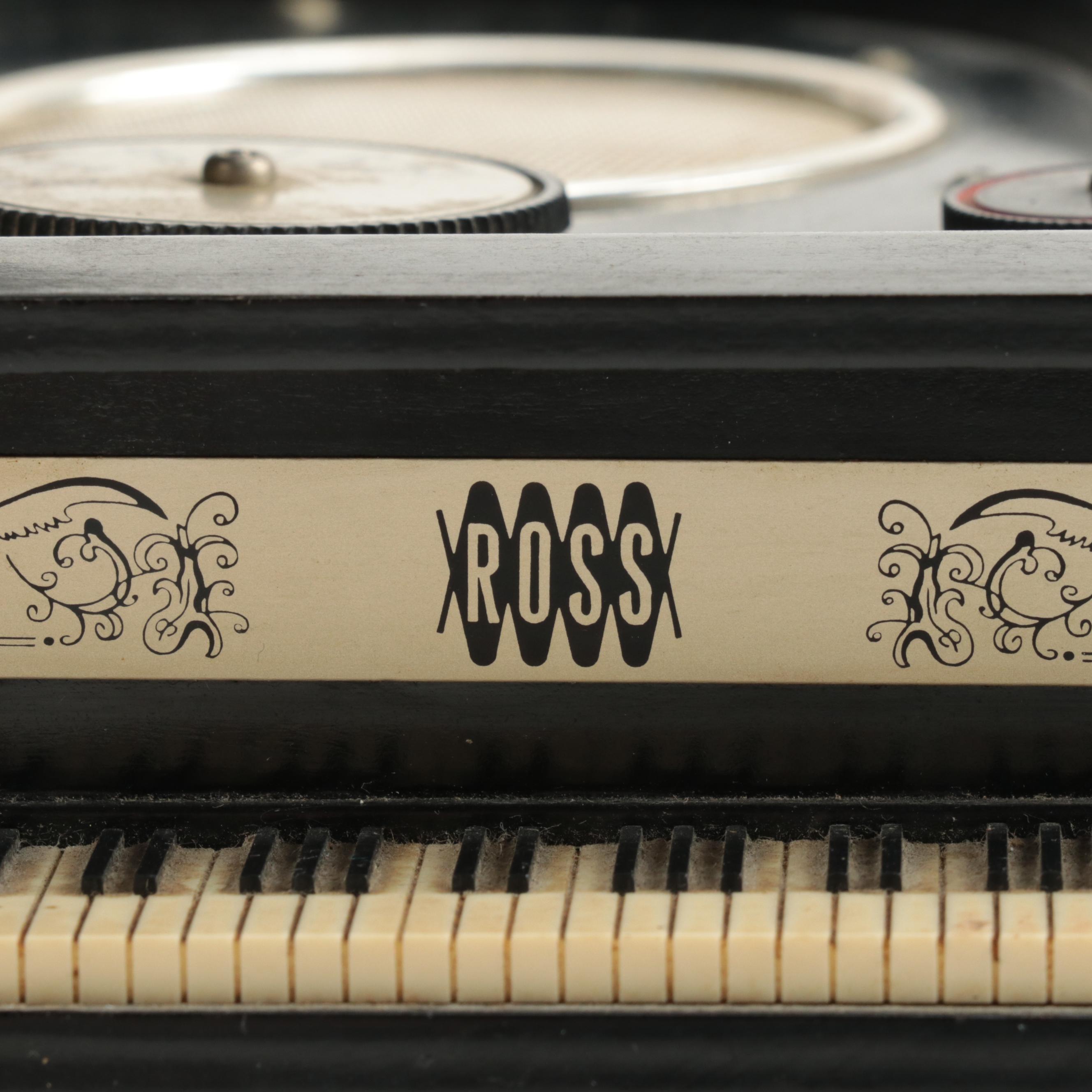 Ross Grand Piano Form Novelty Radio, Mid to Late 20th Century