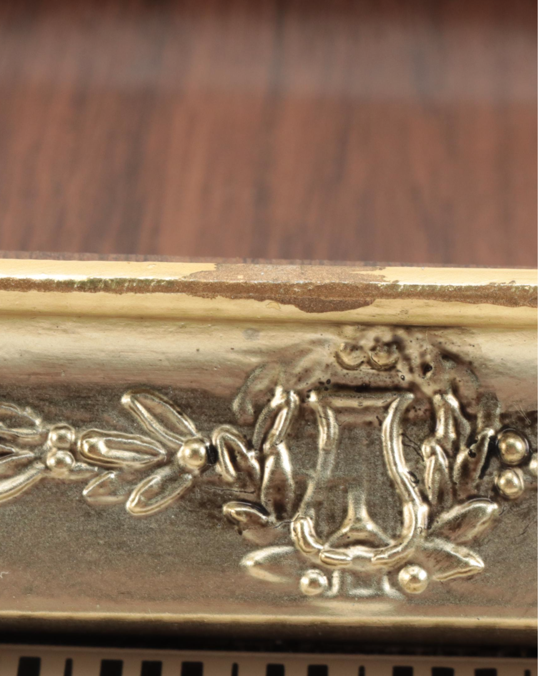 Thorens Bakelite and Metal Piano Form Music Box, Mid-20th Century