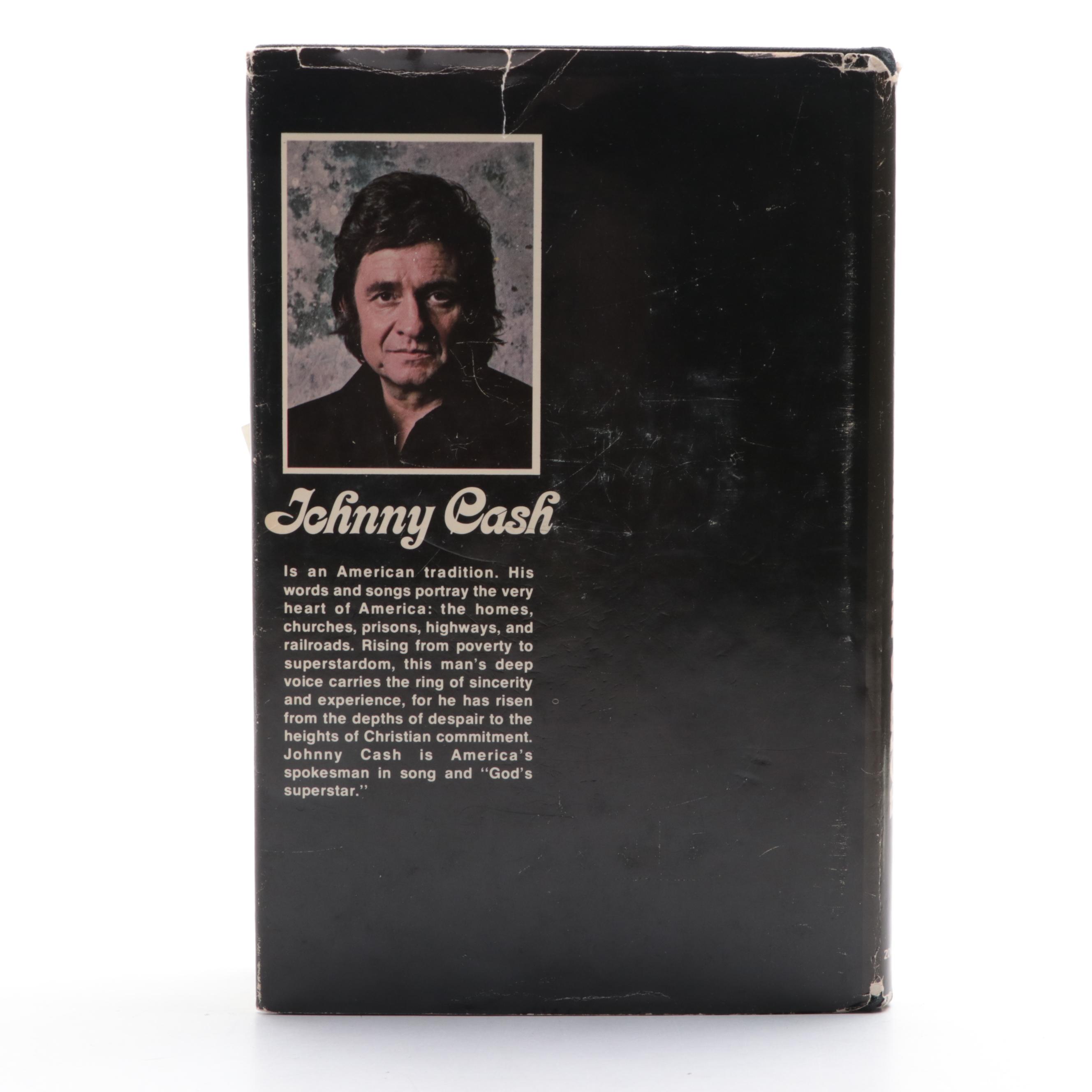 Multi-Signed Second Printing "Man in Black" by Johnny Cash, 1975