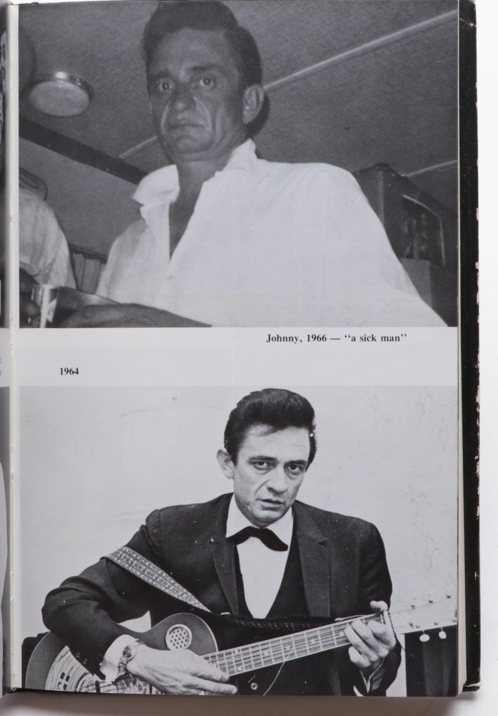 Multi-Signed Second Printing "Man in Black" by Johnny Cash, 1975