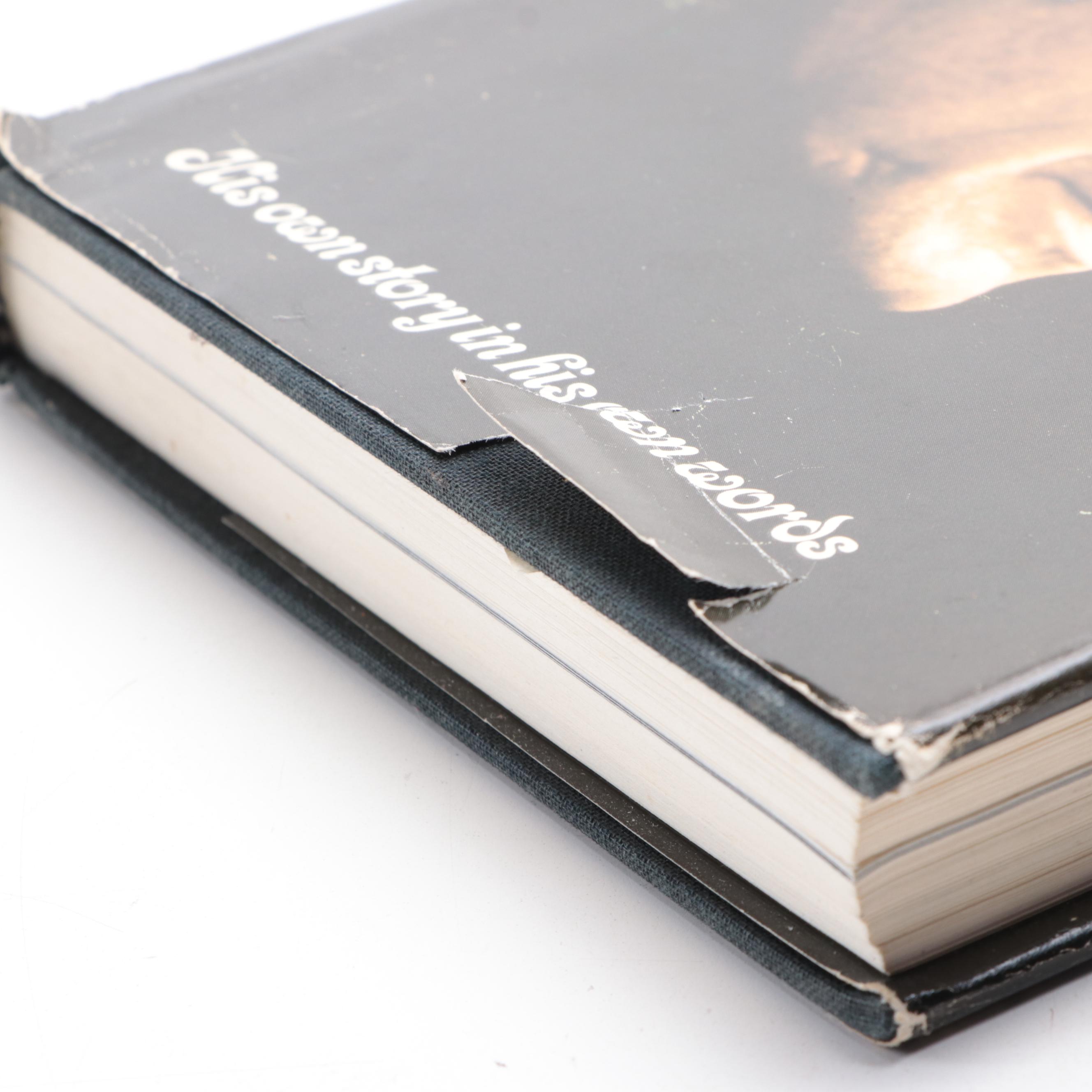 Multi-Signed Second Printing "Man in Black" by Johnny Cash, 1975