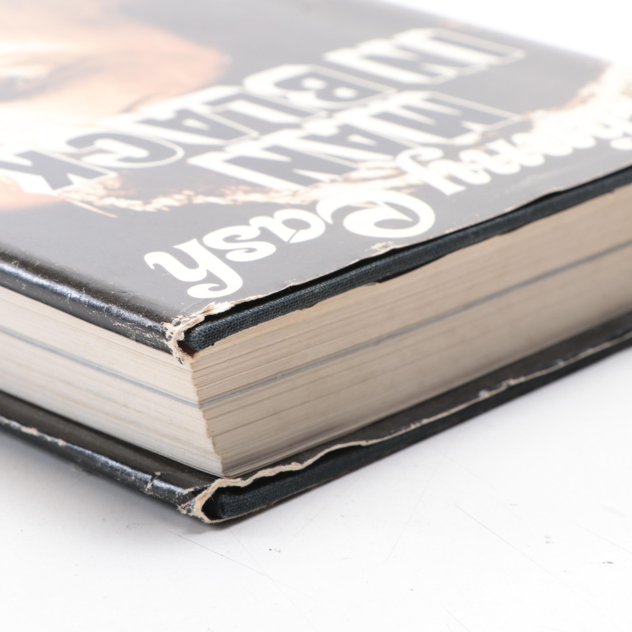 Multi-Signed Second Printing "Man in Black" by Johnny Cash, 1975